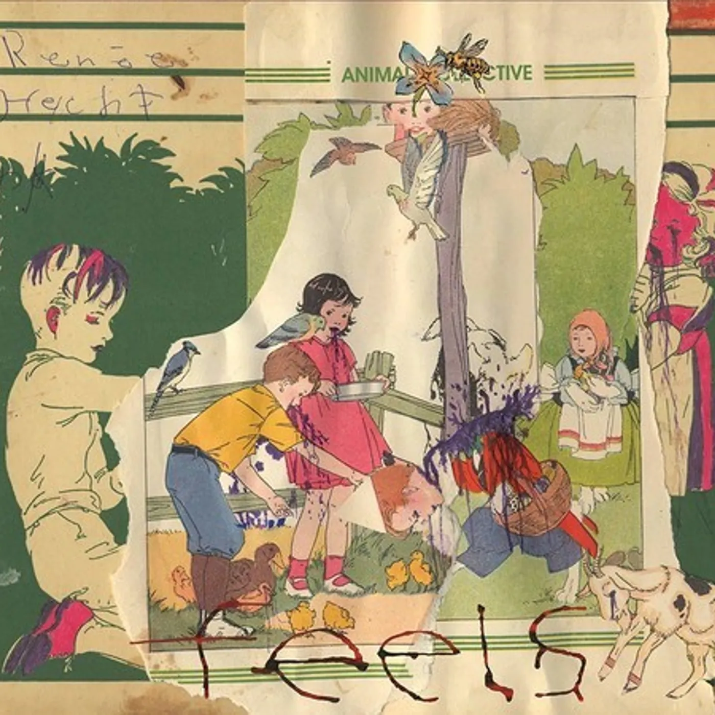 Animal Collective Feels Vinyl Record