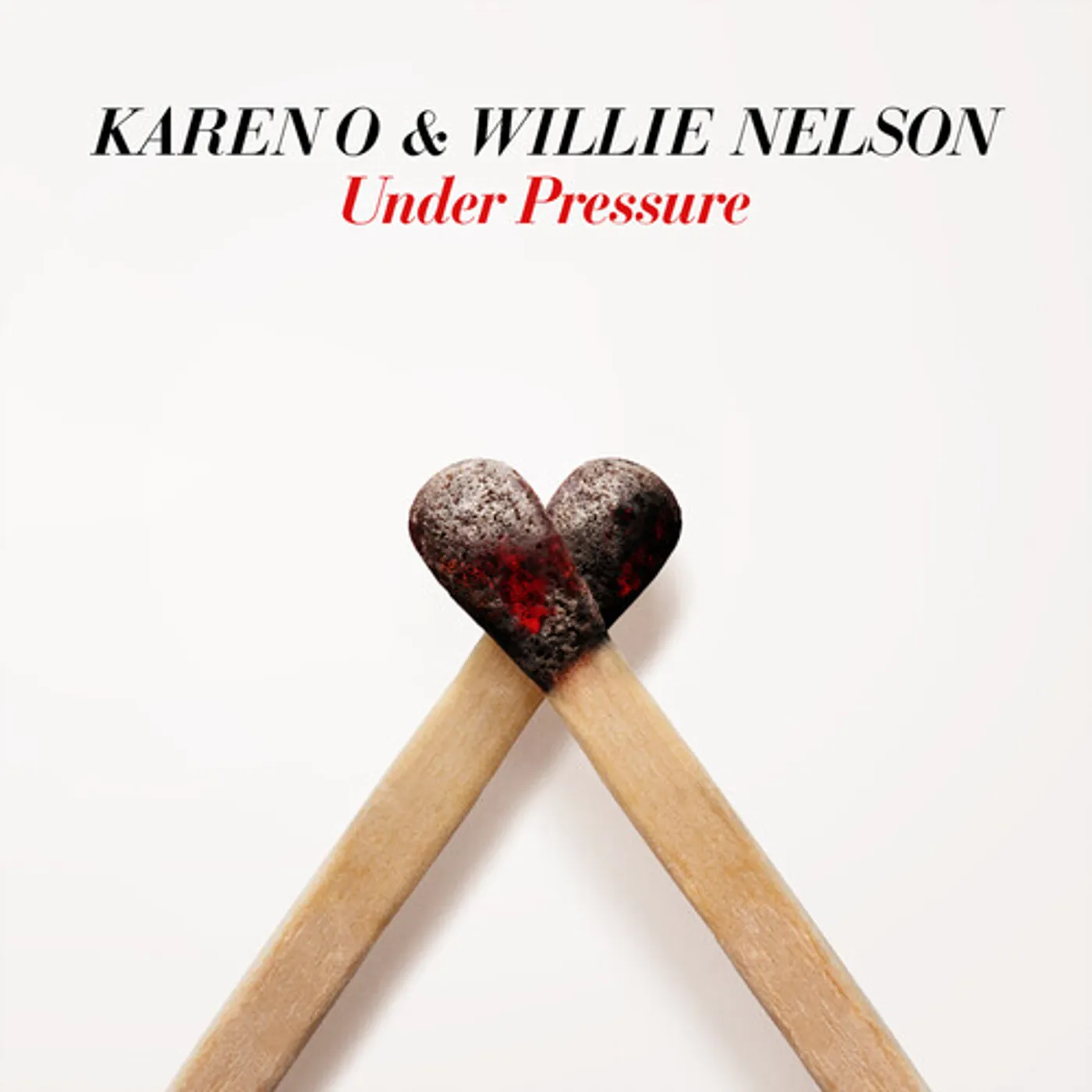 Karen O & Willie Nelson UNDER PRESSURE Vinyl Record