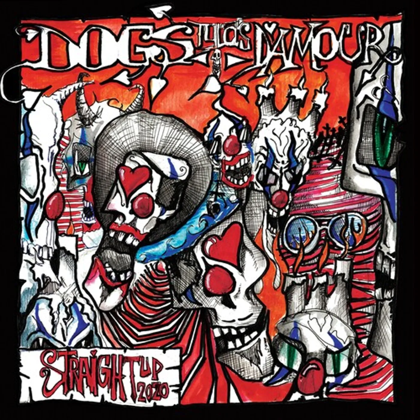 Tyla's Dogs D'Amour STRAIGHT UP 2020 CD