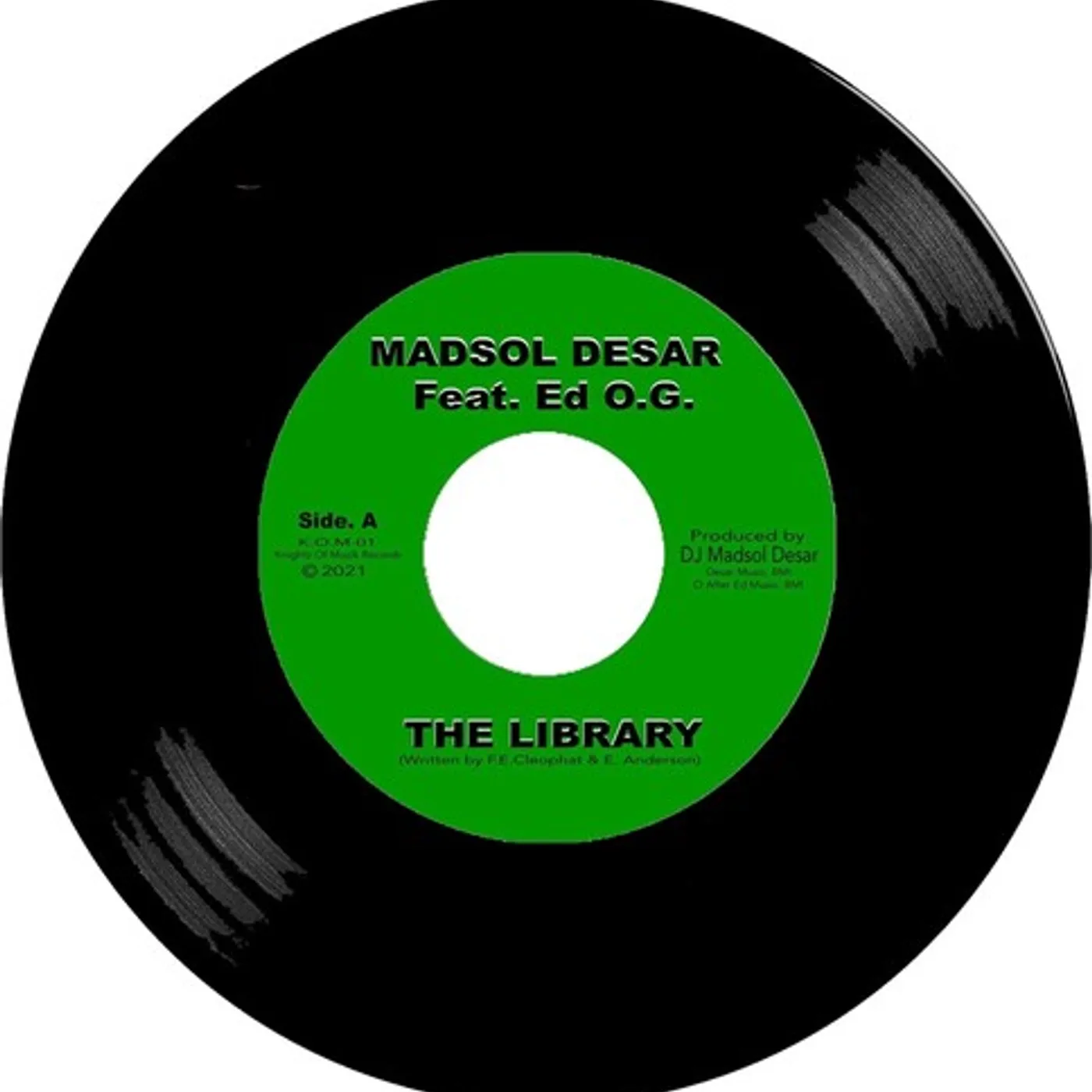 Madsol Desar LIBRARY FEAT. EDO G Vinyl Record
