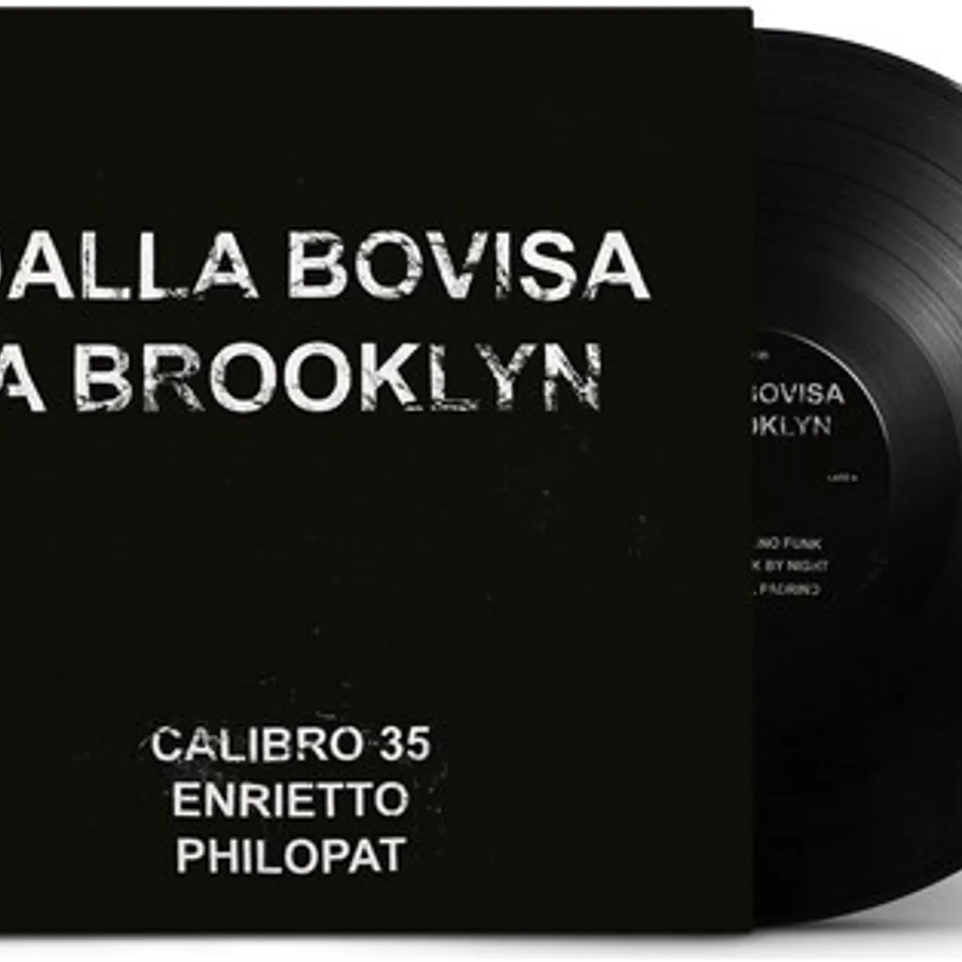 Calibro 35 DALLA BOVISA A BROOKLYN (EP + COMIC BOOK) Vinyl Record