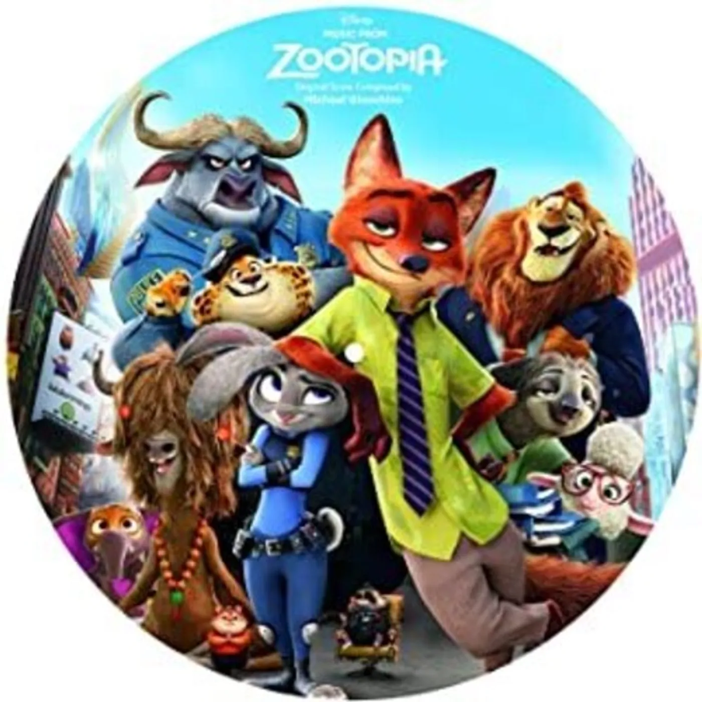 Michael Giacchino MUSIC FROM ZOOTOPIA / Original Soundtrack Vinyl Record