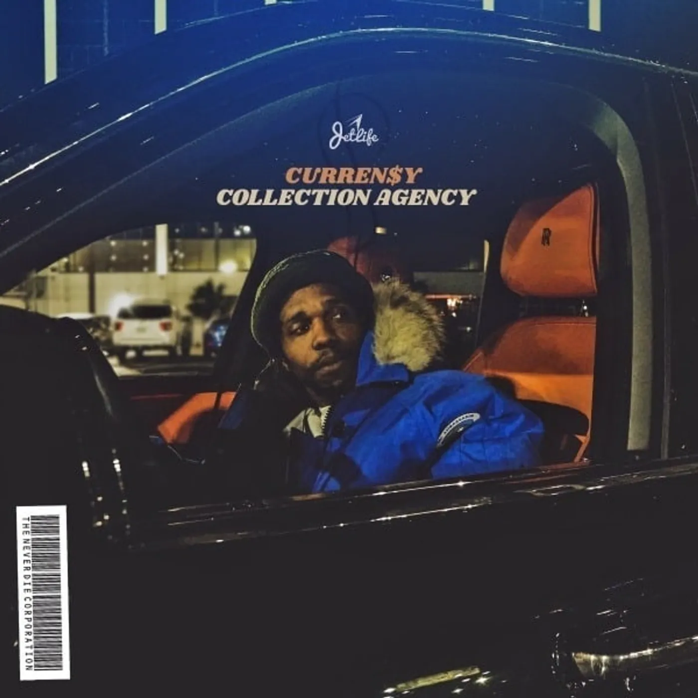 Currensy COLLECTION AGENCY (BLUE VINYL) Vinyl Record