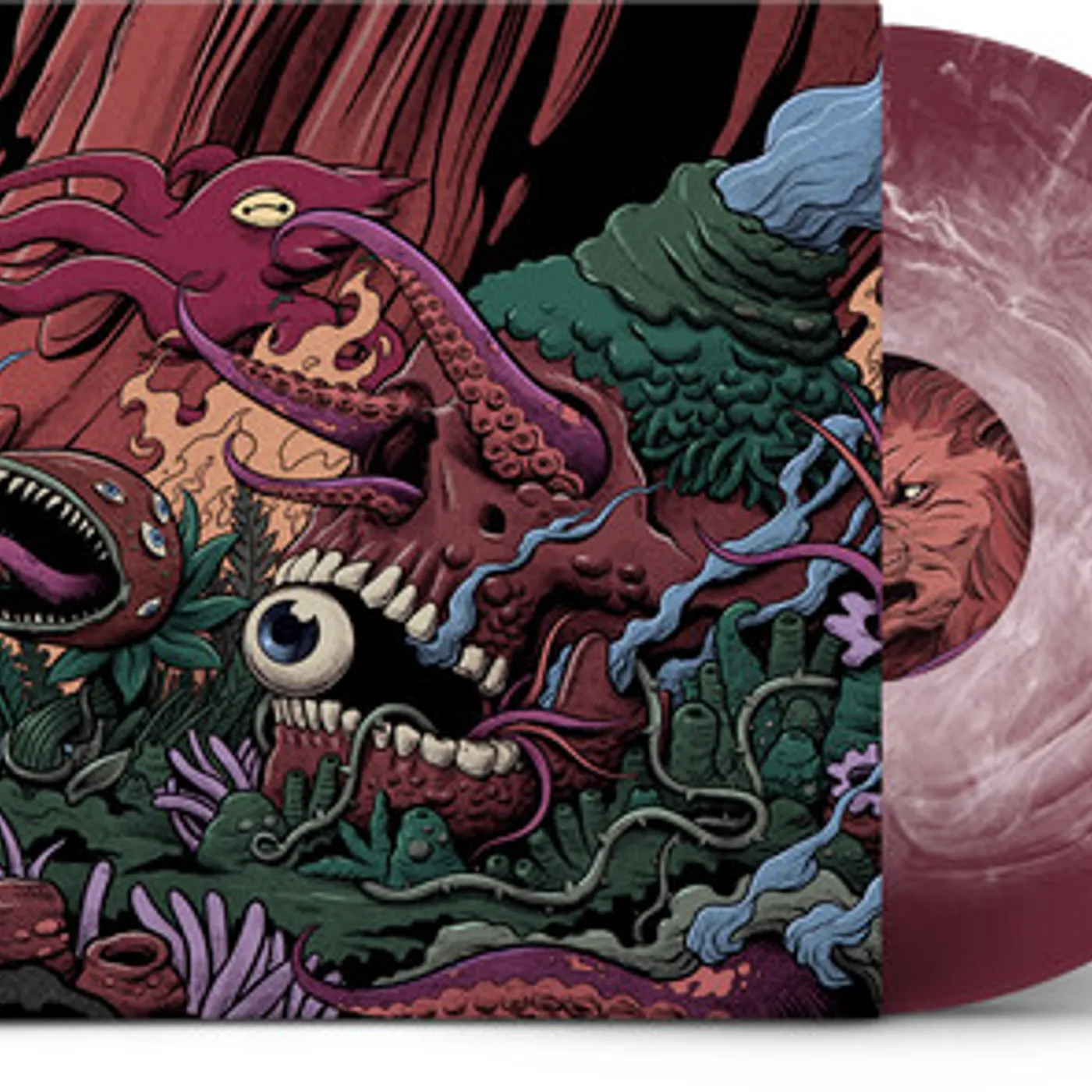 Pop Evil VERSATILE (RUBY W/OPAQUE WHITE VINYL) Vinyl Record