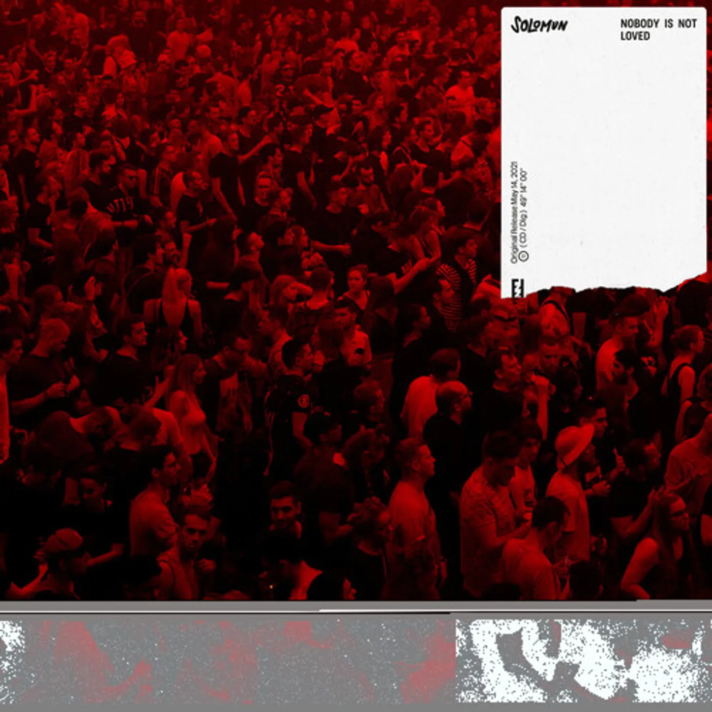 Solomun NOBODY IS NOT LOVED CD