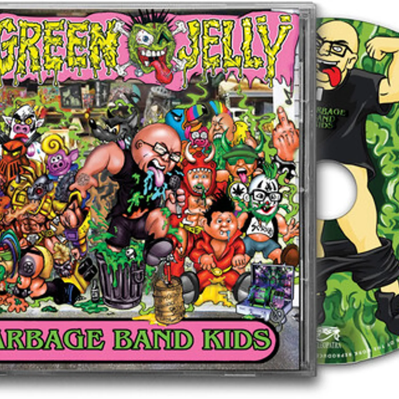 Green Jelly GARBAGE BAND KIDS CD