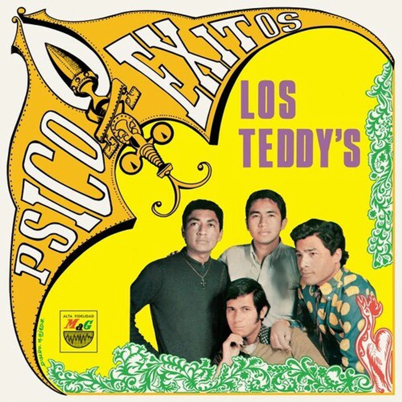 Los Teddy’s DOCE PSICOEXITOS Vinyl Record