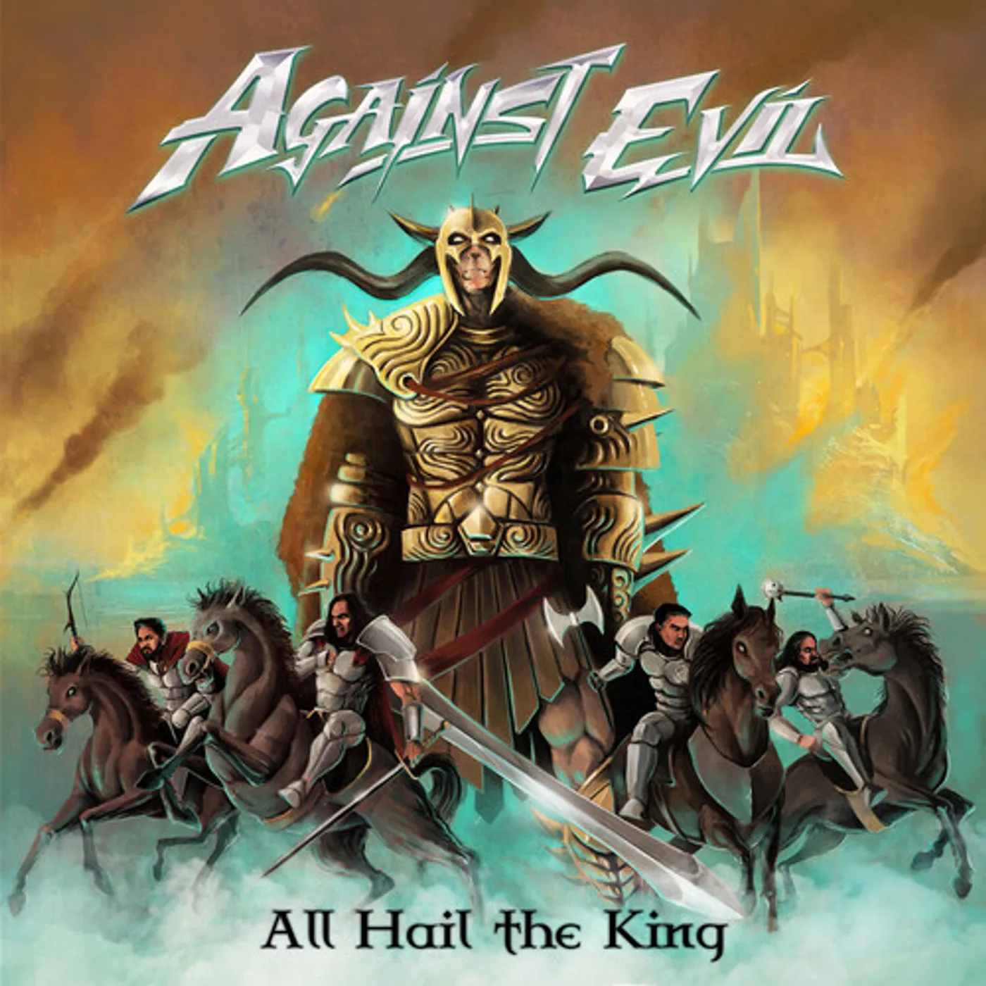 Against Evil ALL HAIL THE KING CD