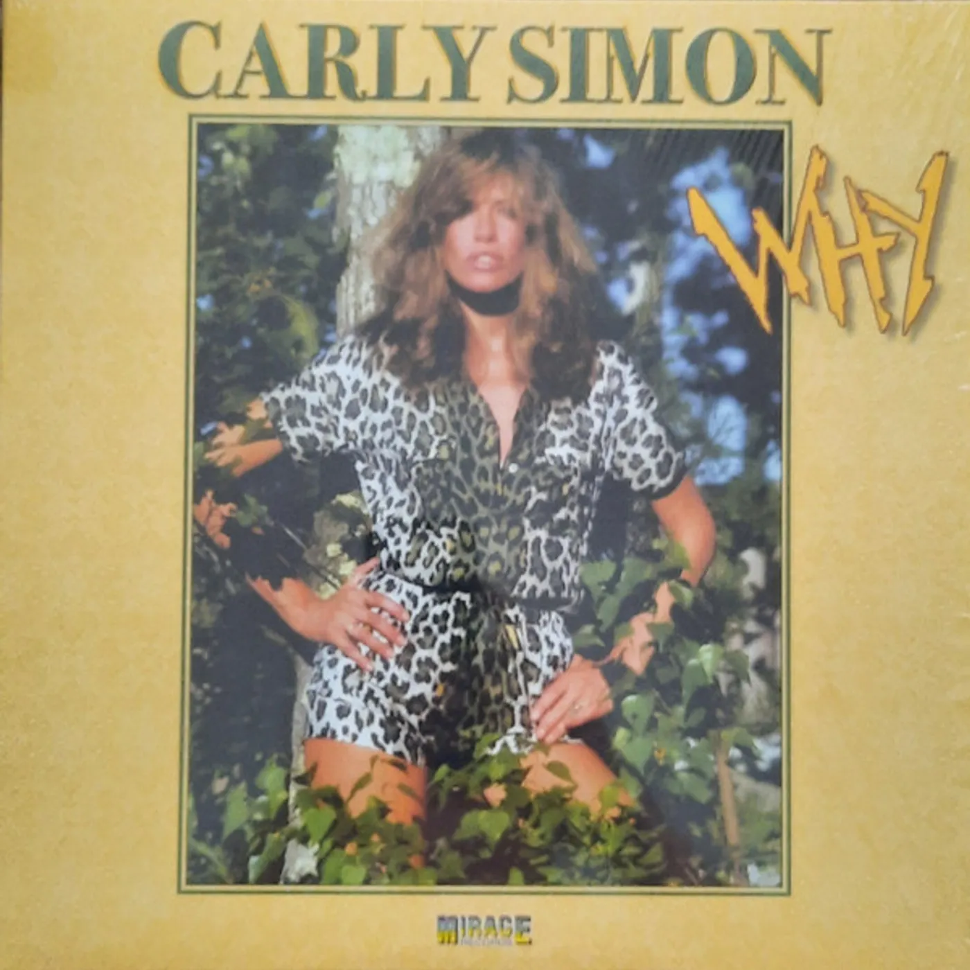 Carly Simon Why Vinyl Record