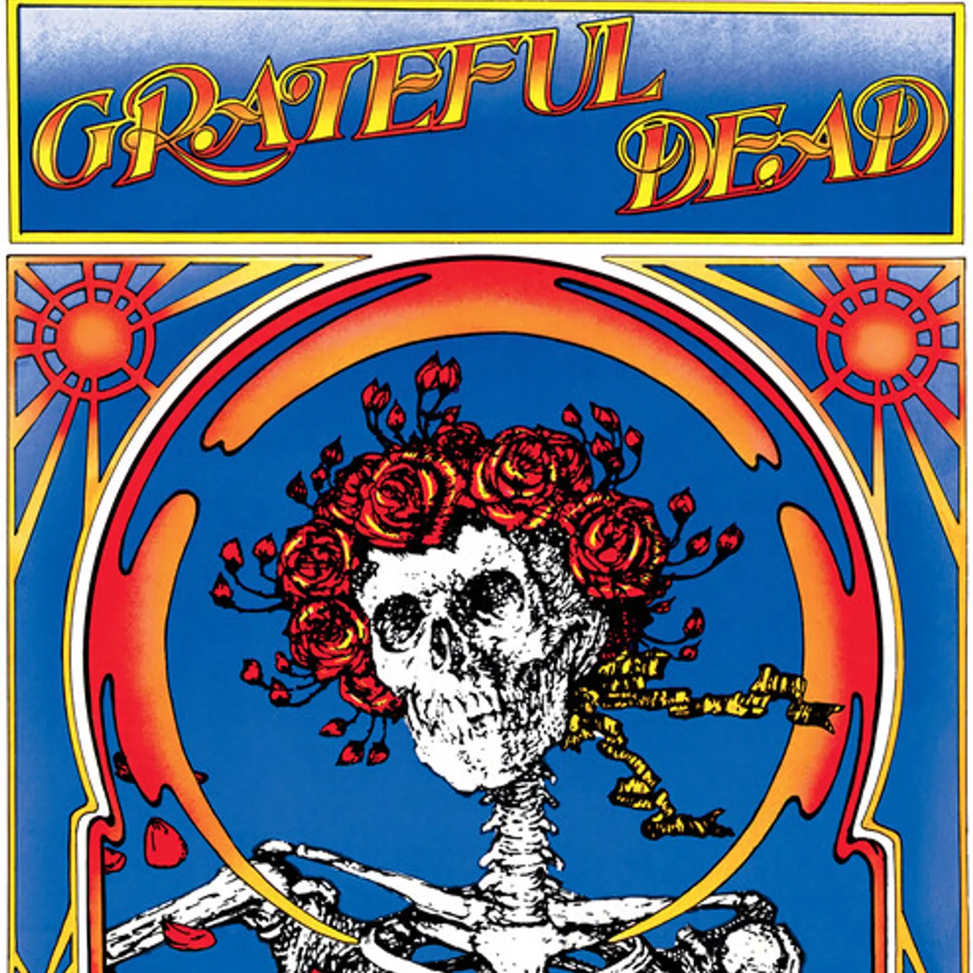 GRATEFUL DEAD (SKULL & ROSES) LIVE Vinyl Record
