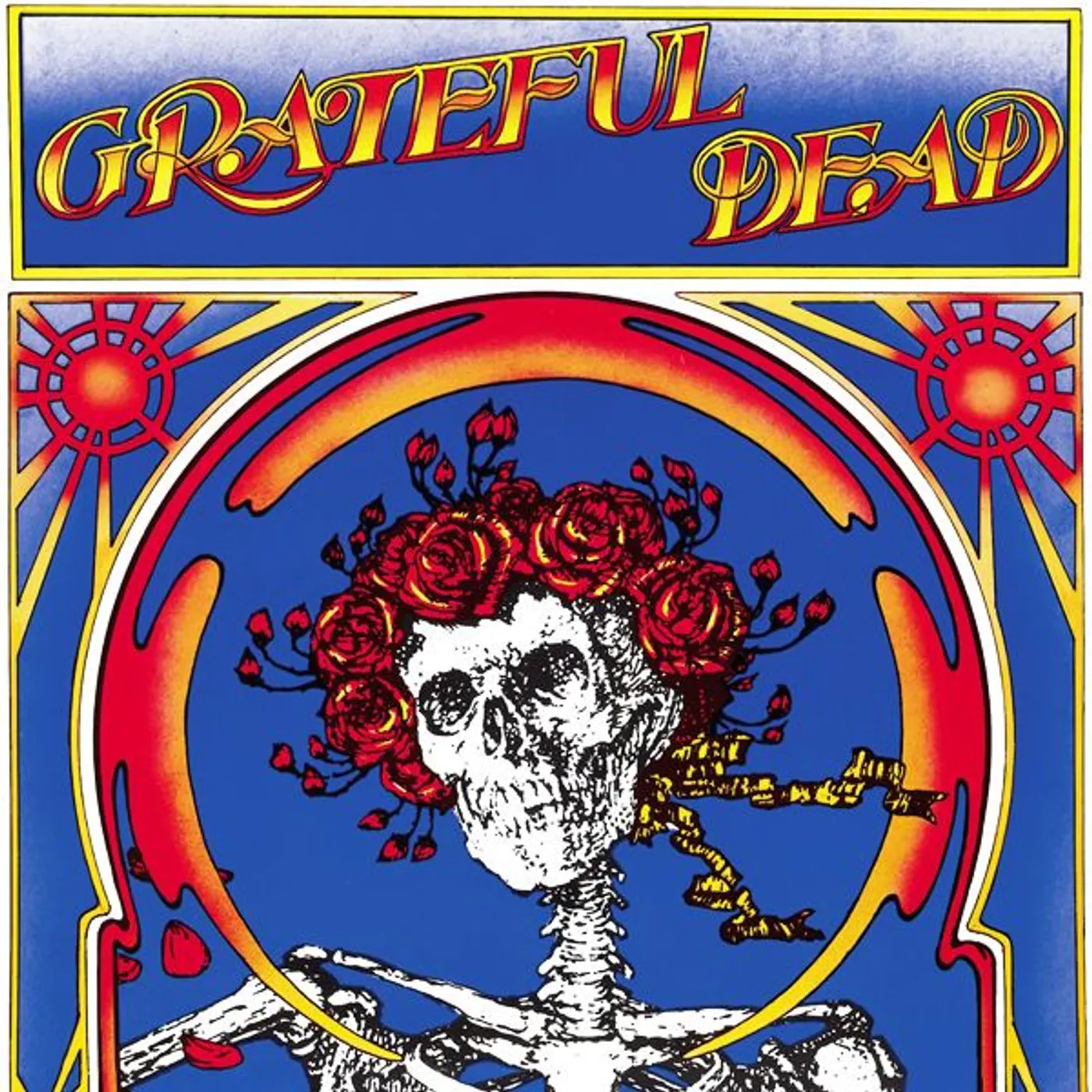 GRATEFUL DEAD (SKULL & ROSES) LIVE Vinyl Record