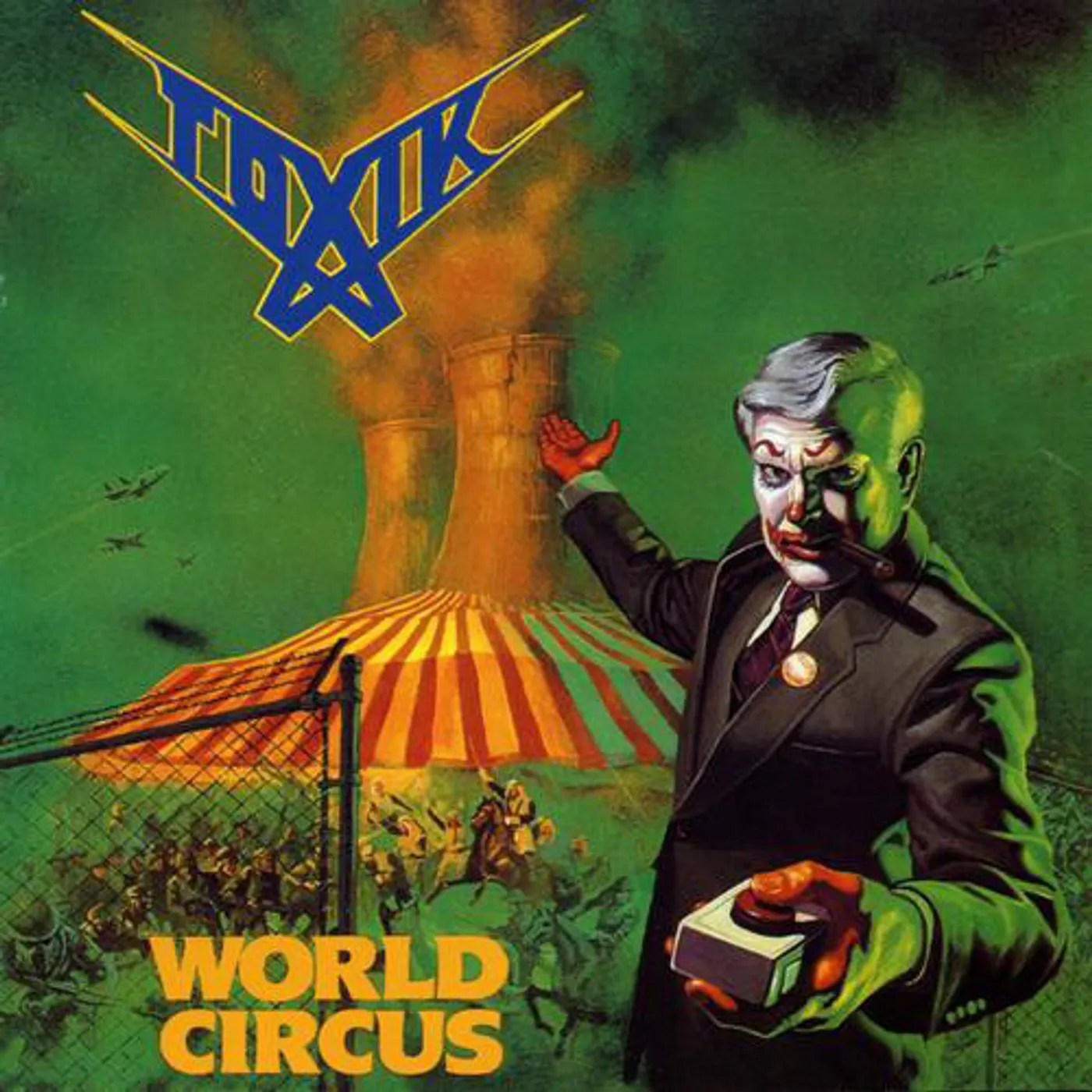 Toxik WORLD CIRCUS Vinyl Record