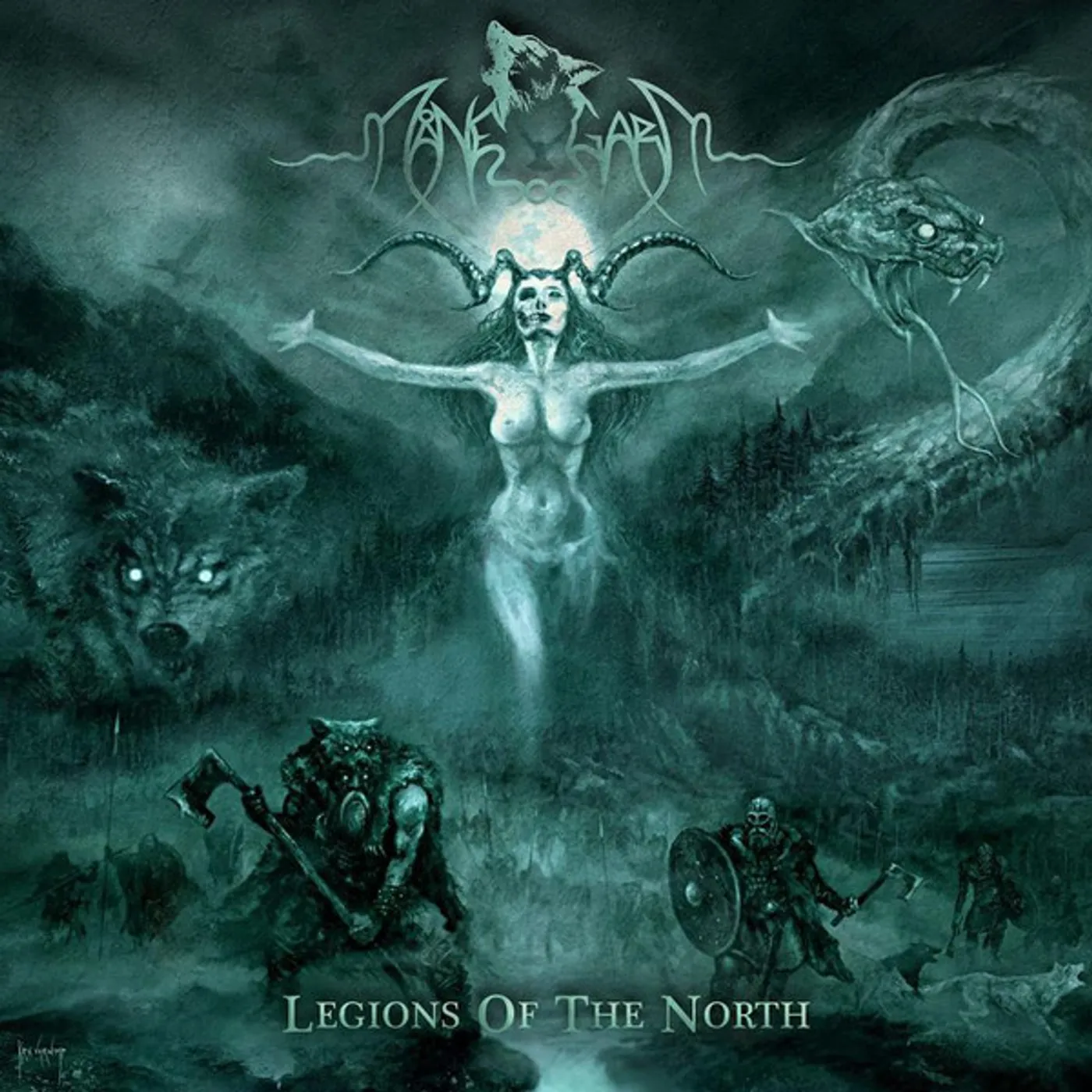 Månegarm Legions of the North Vinyl Record