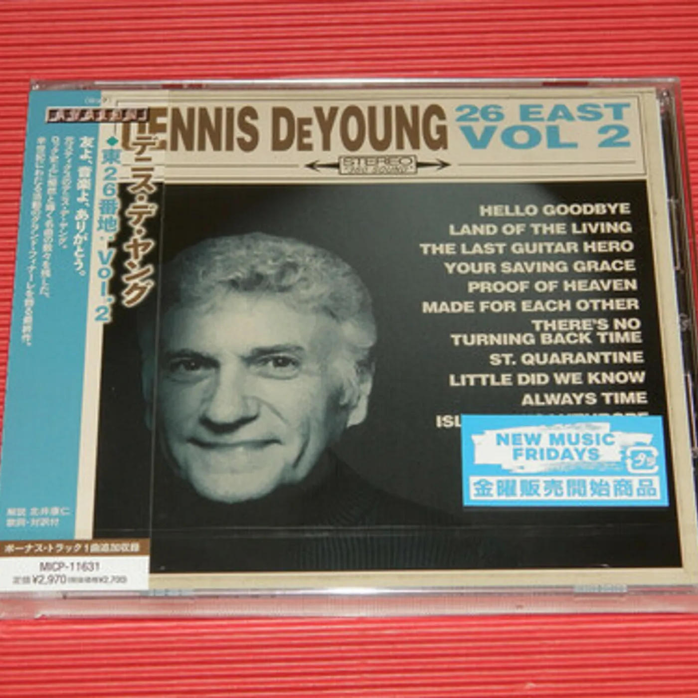 Dennis De Young 26 EAST VOL 2 CD