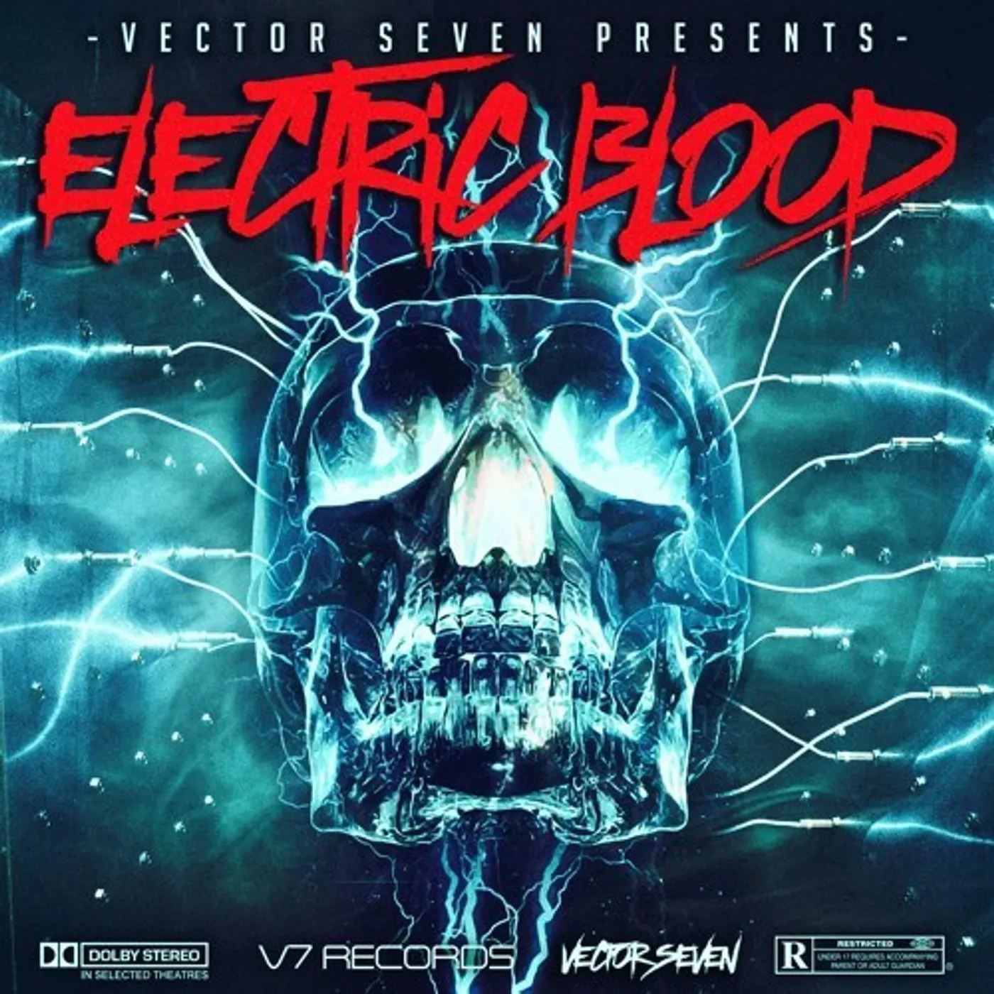 Vector Seven Electric Blood Vinyl Record