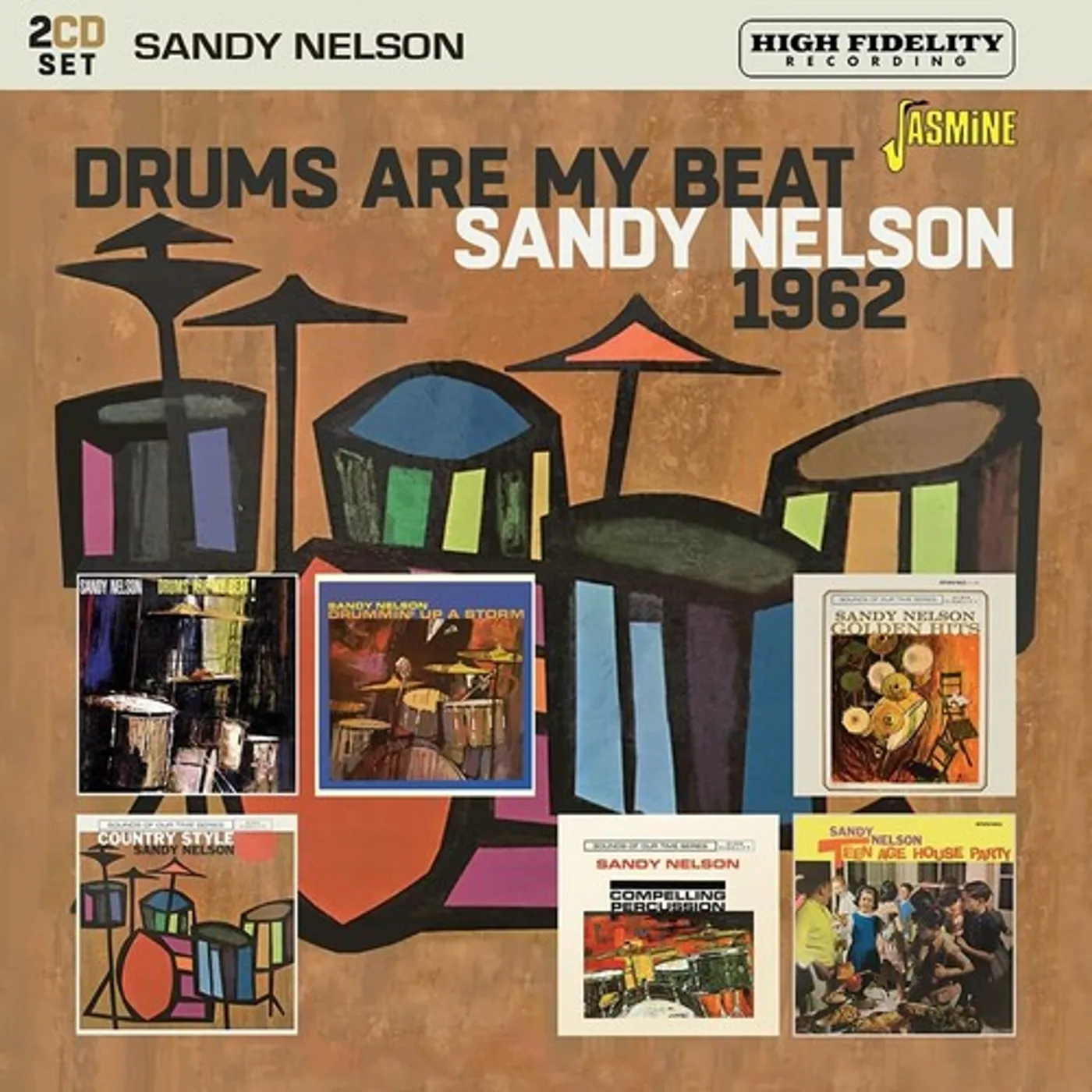 Sandy Nelson DRUMS ARE MY BEAT 1962 CD