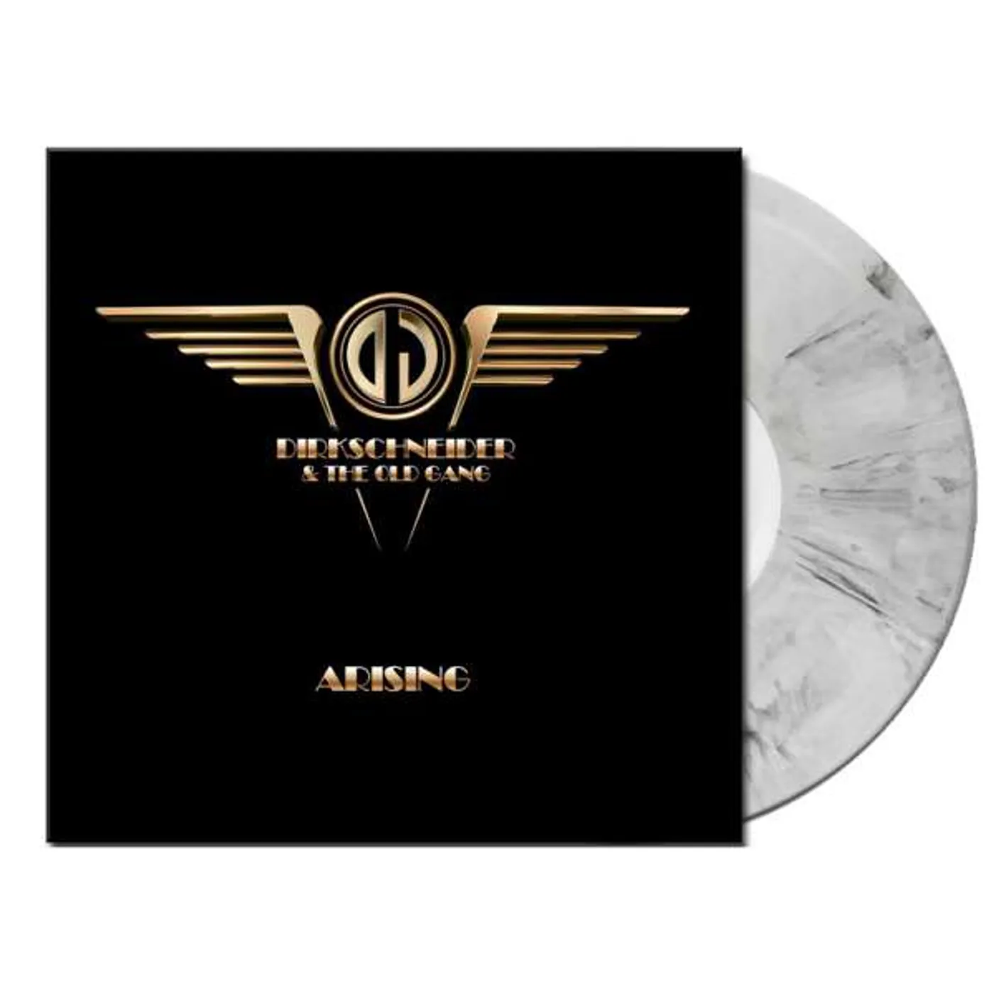 Dirkschneider & The Old Gang ARISING (WHITE/BLACK MARBLED VINYL) Vinyl Record