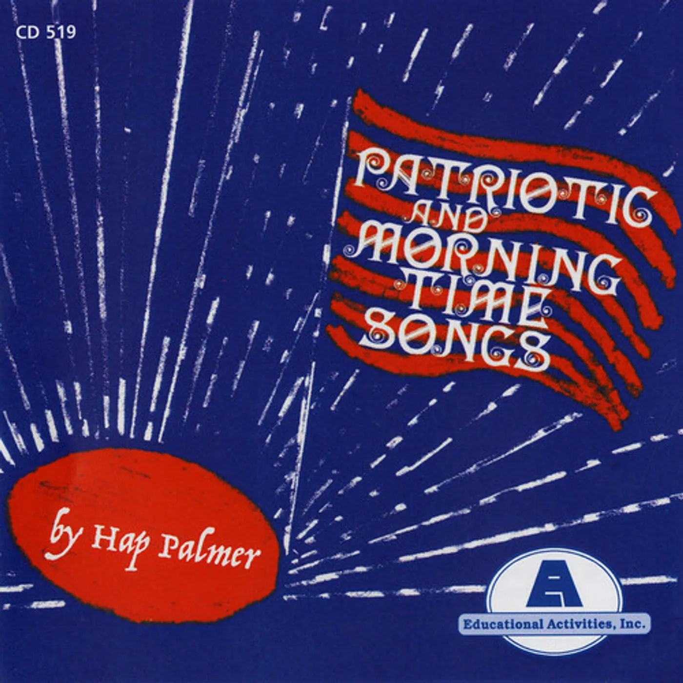 Hap Palmer PATRIOTIC & MORNING TIME SONGS CD
