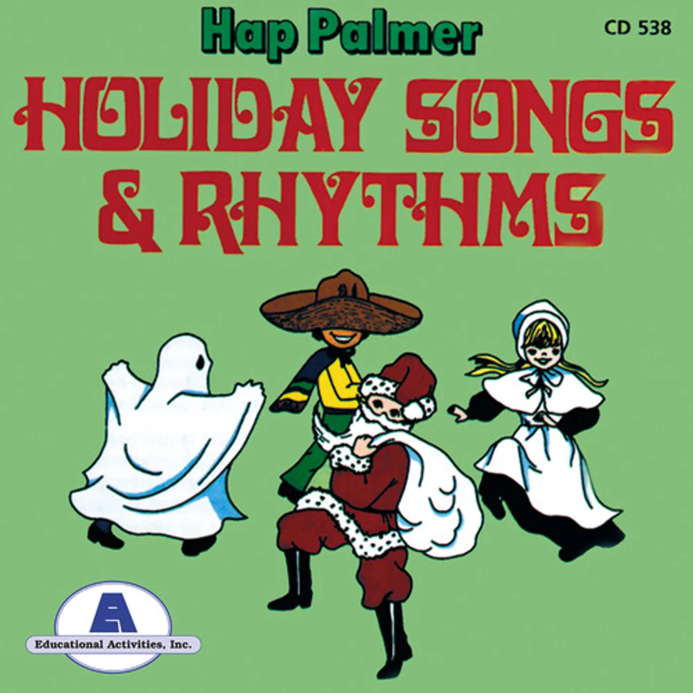 Hap Palmer HOLIDAY SONGS & RHYTHMS CD