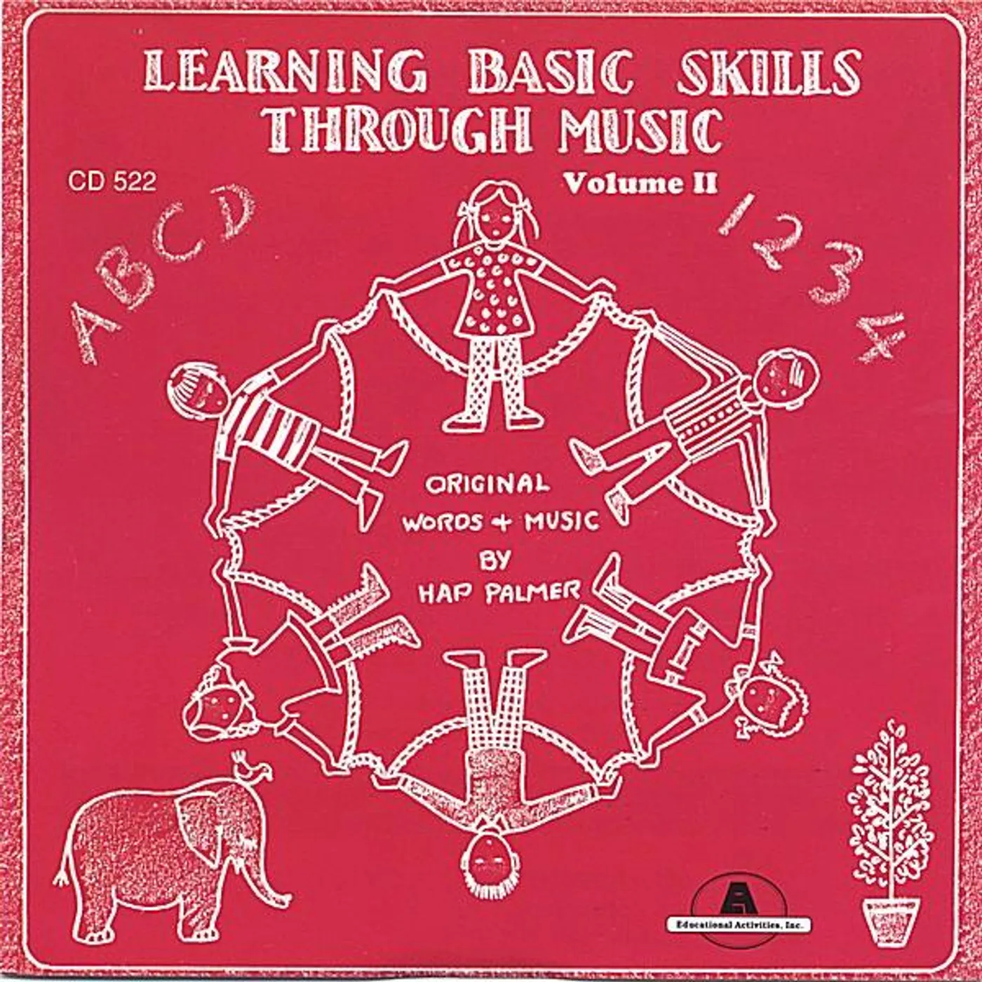 Hap Palmer LEARNING BASIC SKILLS THROUGH MUSIC - VOL. 2 CD