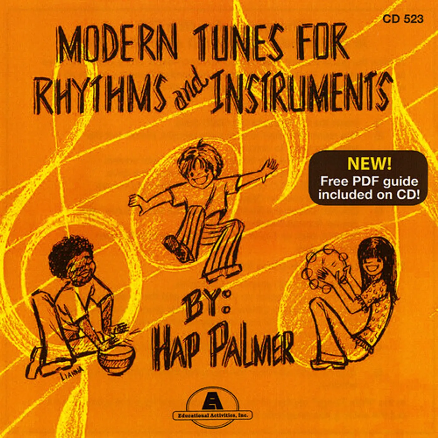 Hap Palmer MODERN TUNES FOR RHYTHMS & INSTRUMENTS CD