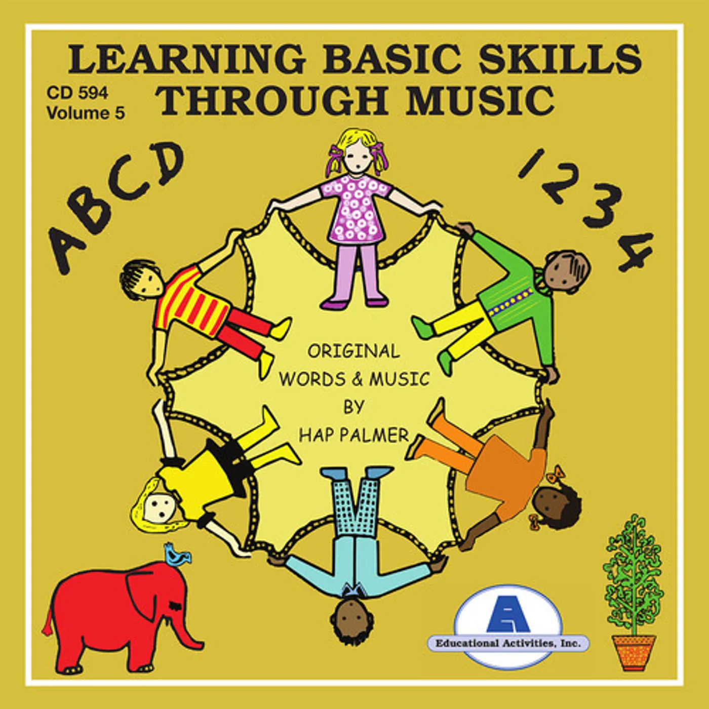 Hap Palmer LEARNING BASIC SKILLS THROUGH MUSIC - VOL. 5 CD