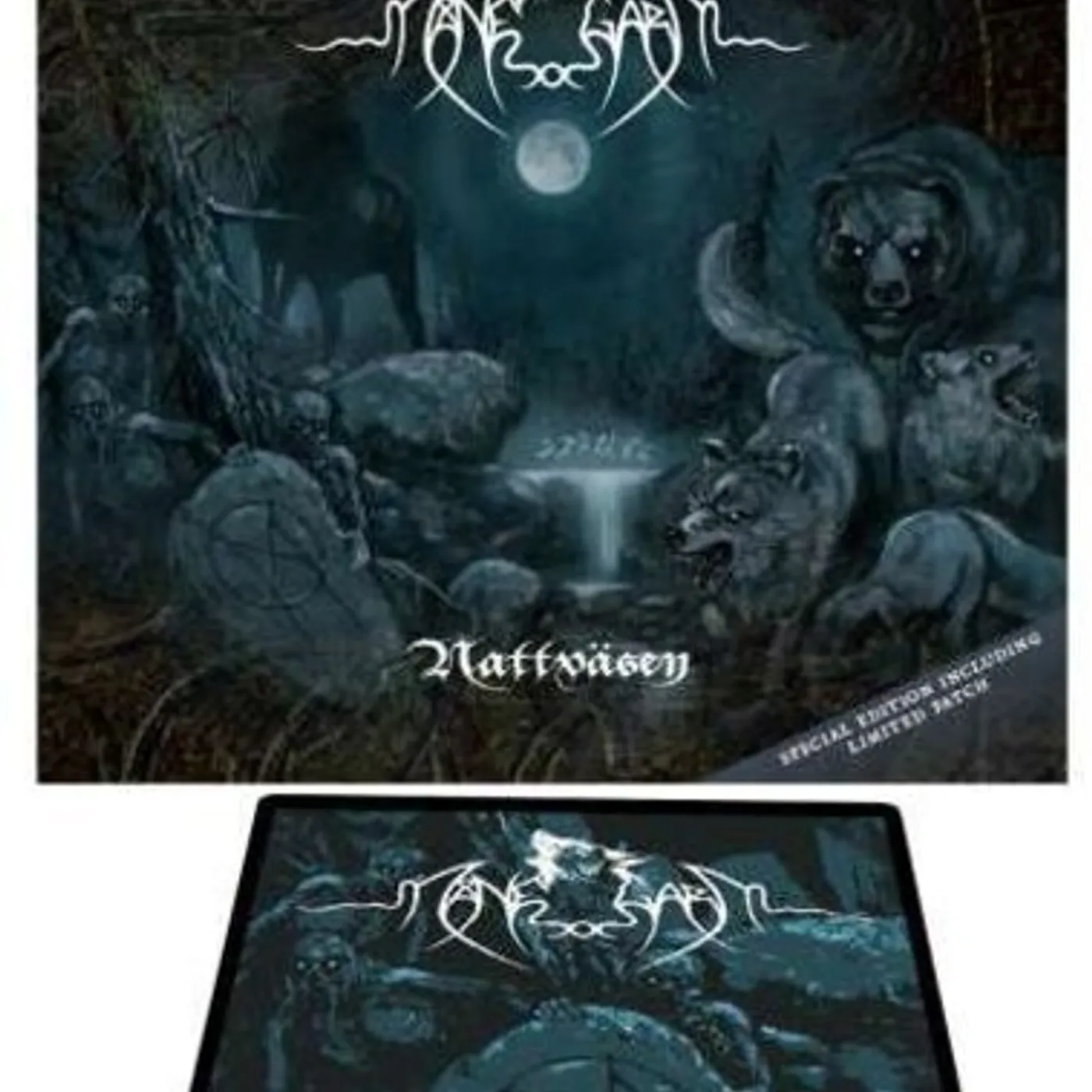 Månegarm NATTVASEN (O-CARD + PATCH) CD