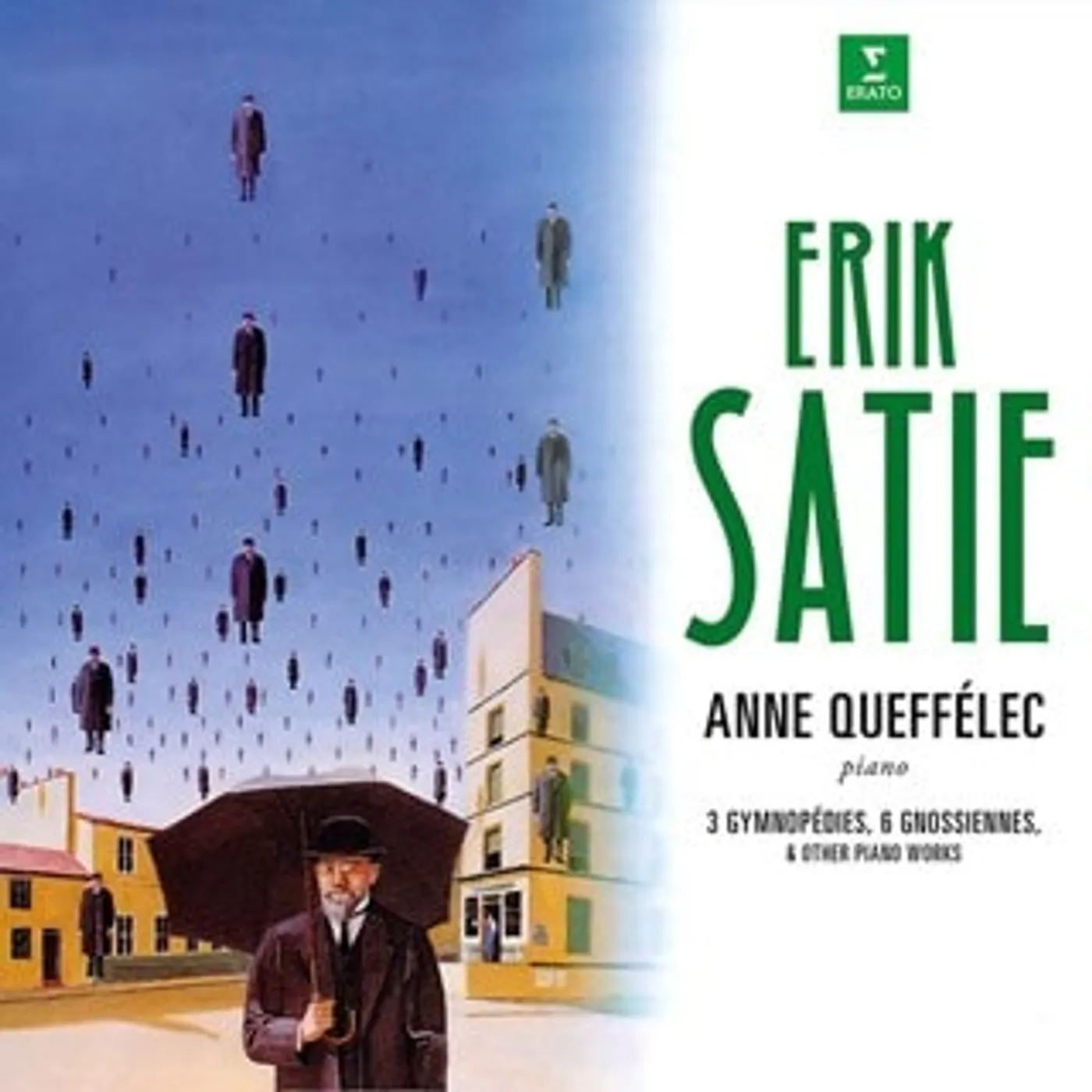 Anne Queffélec SATIE: GYMNOPEDIES GNOSSIENNES & OTHER PIANO WORKS Vinyl Record