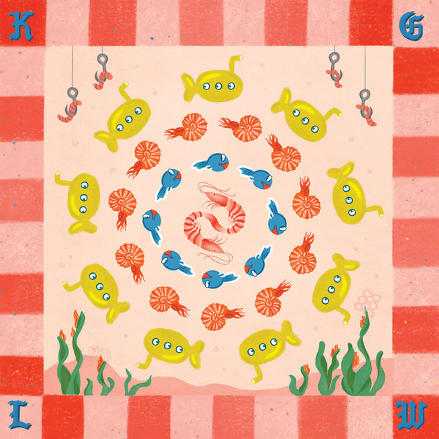 King Gizzard & The Lizard Wizard FISHING FOR FISHIES: DEMOS & LIVE (RED SNAPPER) Vinyl Record