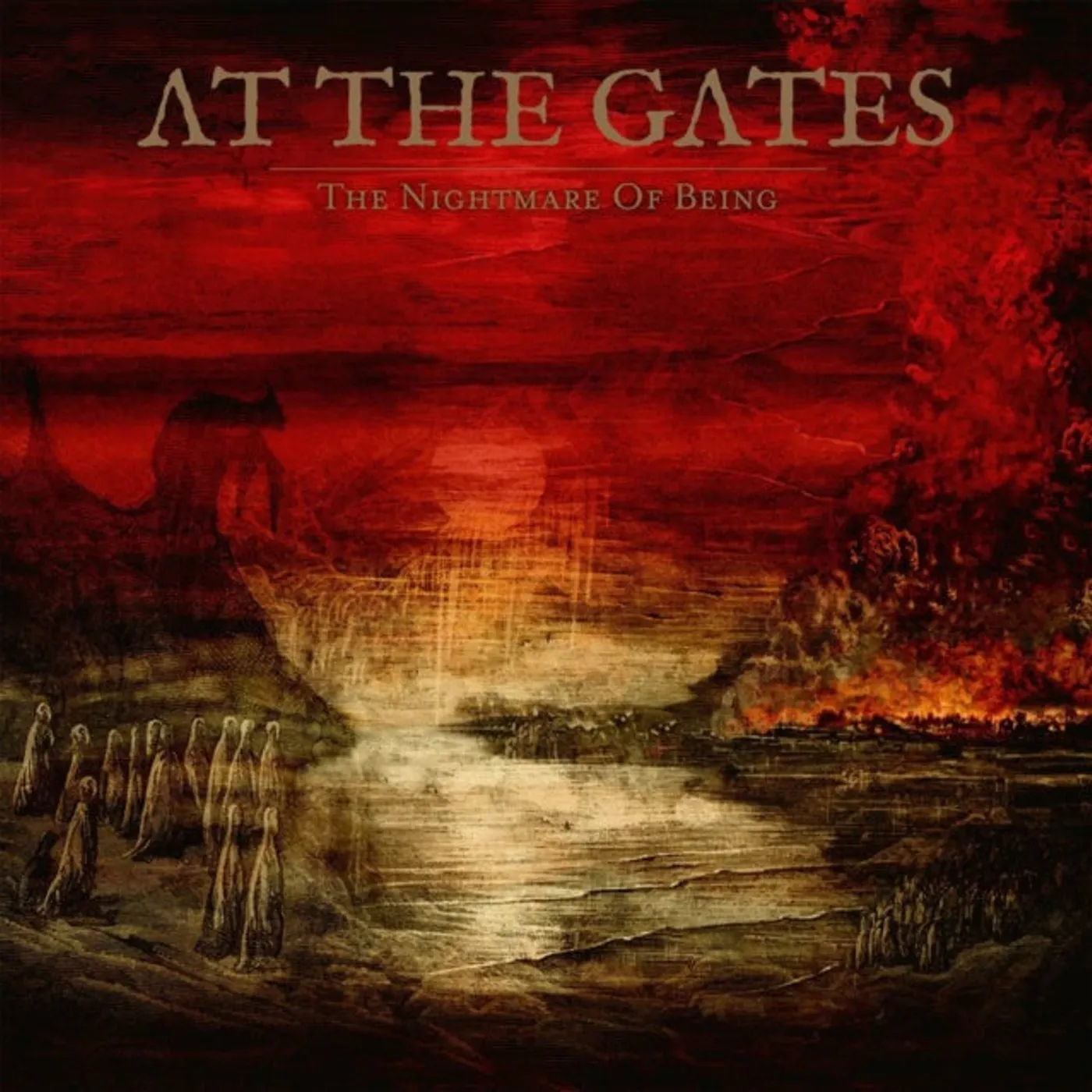 At The Gates NIGHTMARE OF BEING Vinyl Record