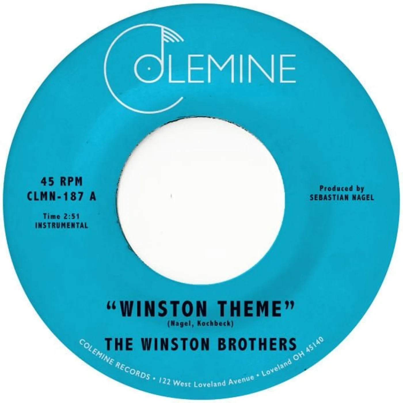 The Winston Brothers Winston Theme Vinyl Record
