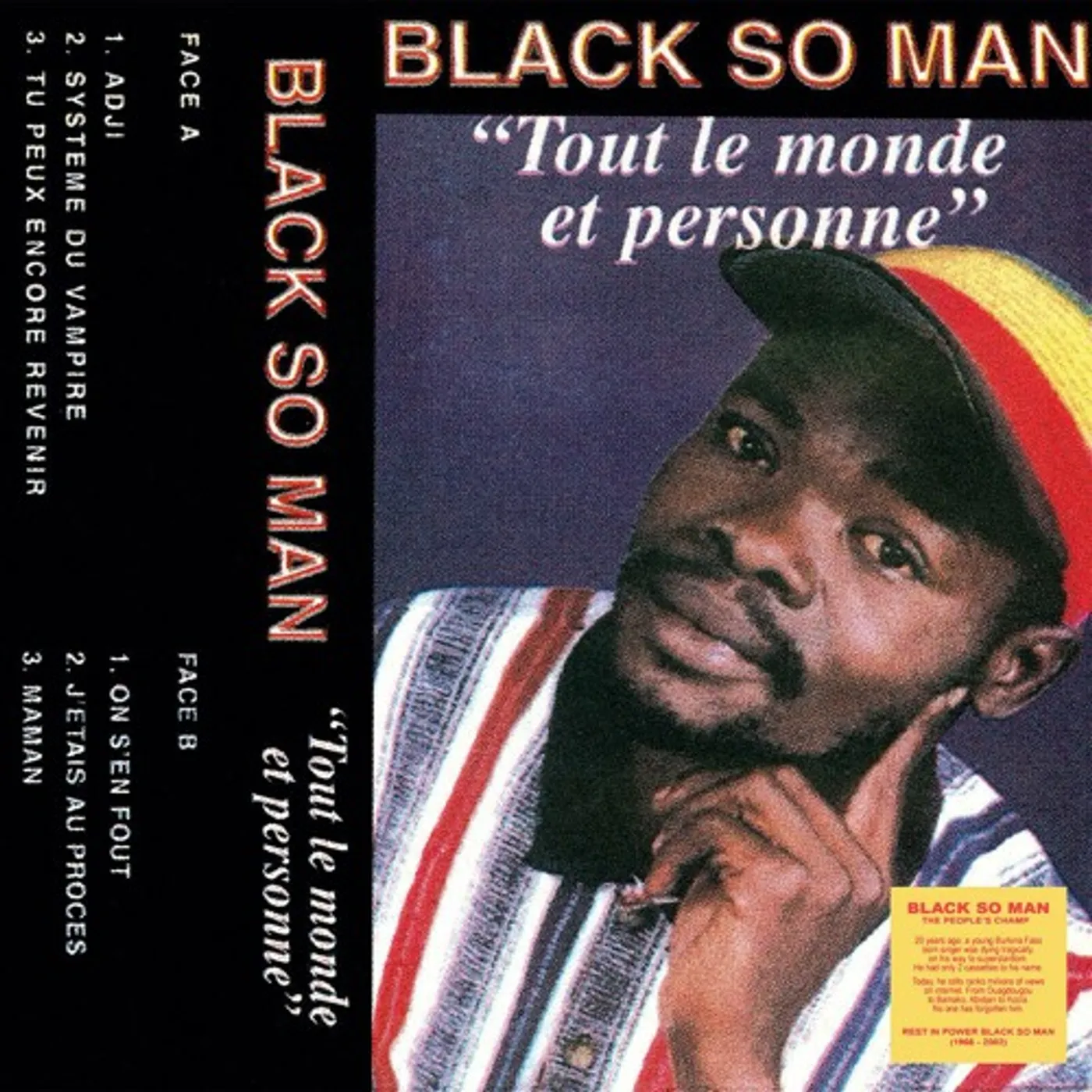 Black So Man Tout Le Monde Et Personne Vinyl Record