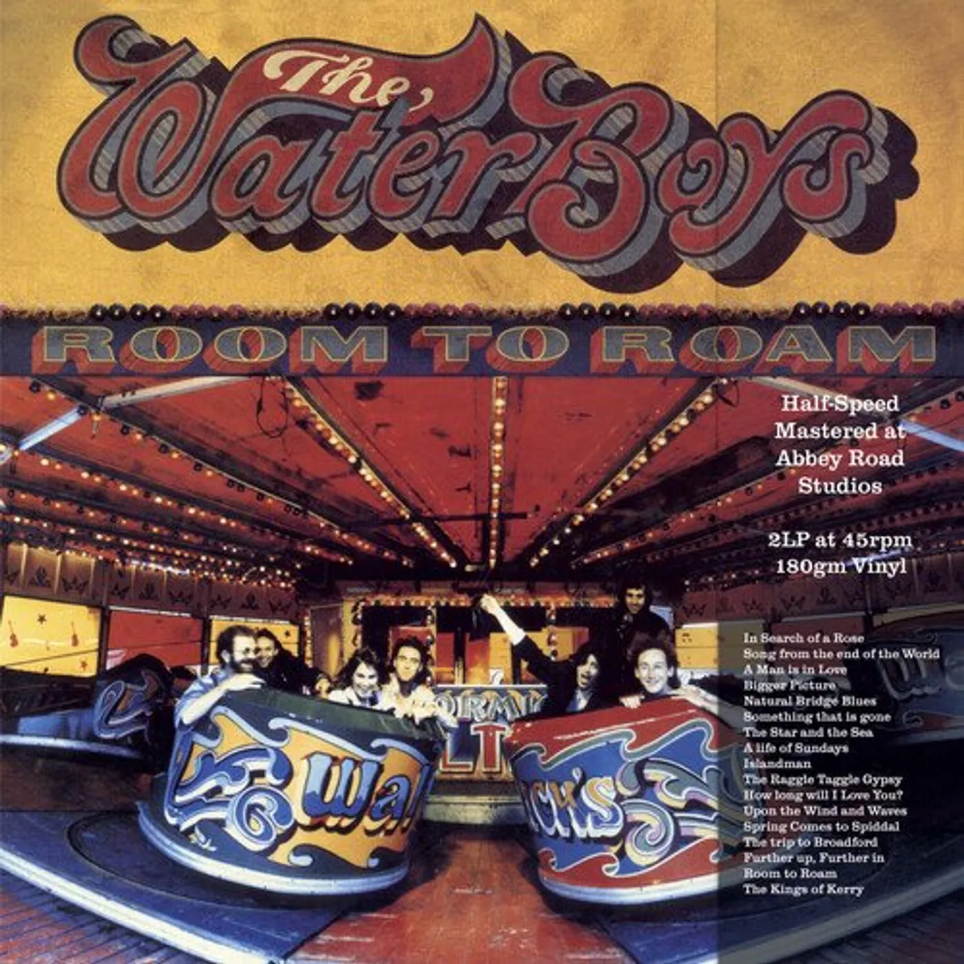 The Waterboys ROOM TO ROAM (HALF SPEED MASTER) Vinyl Record