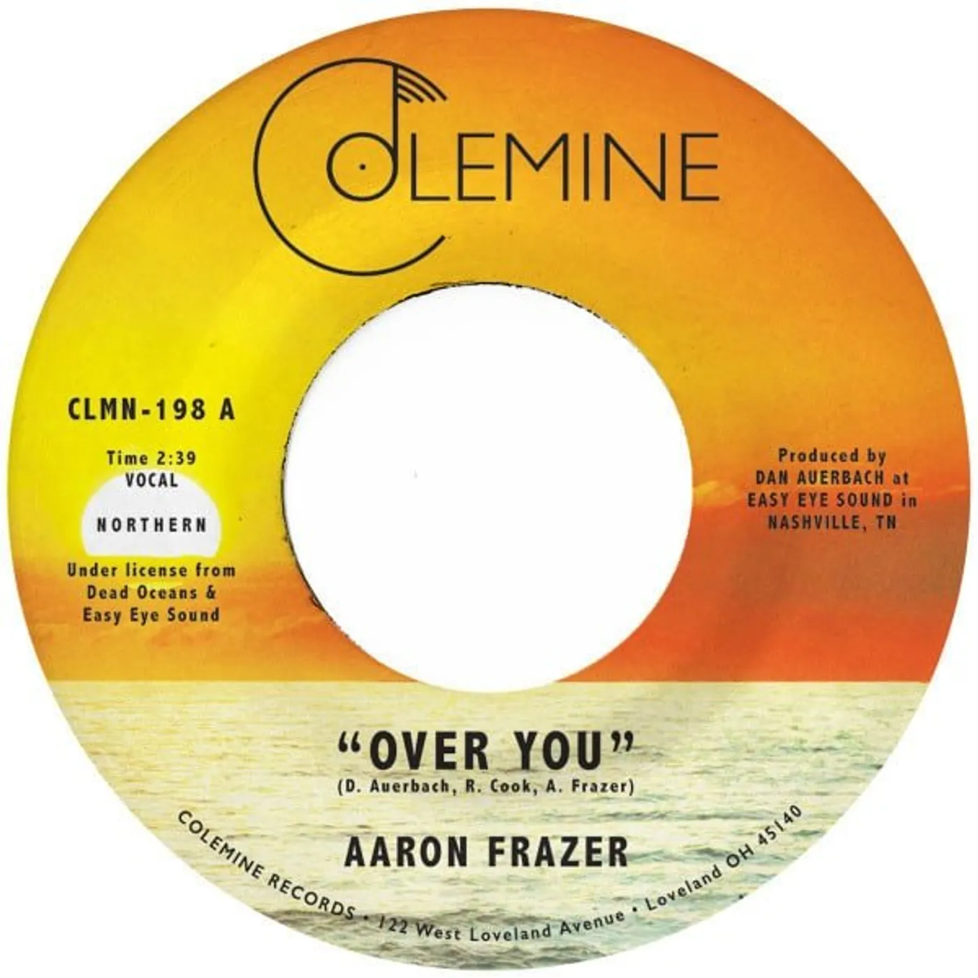 Aaron Frazer OVER YOU Vinyl Record