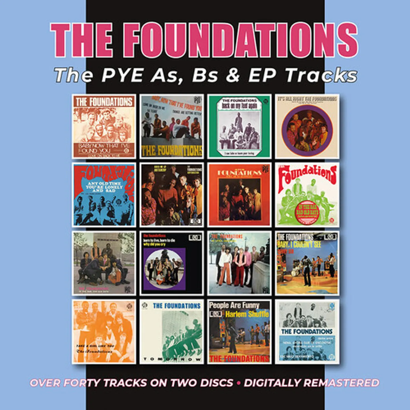 The Foundations PYE AS BS & EP TRACKS CD