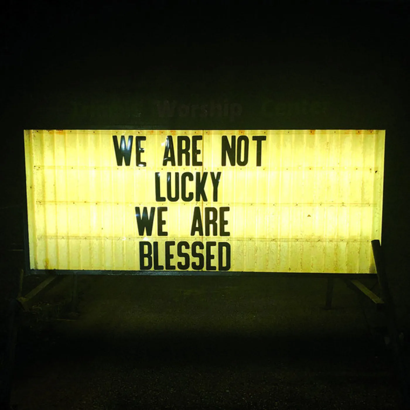 Ben Trickey We Are Not Lucky We Are Blessed Vinyl Record