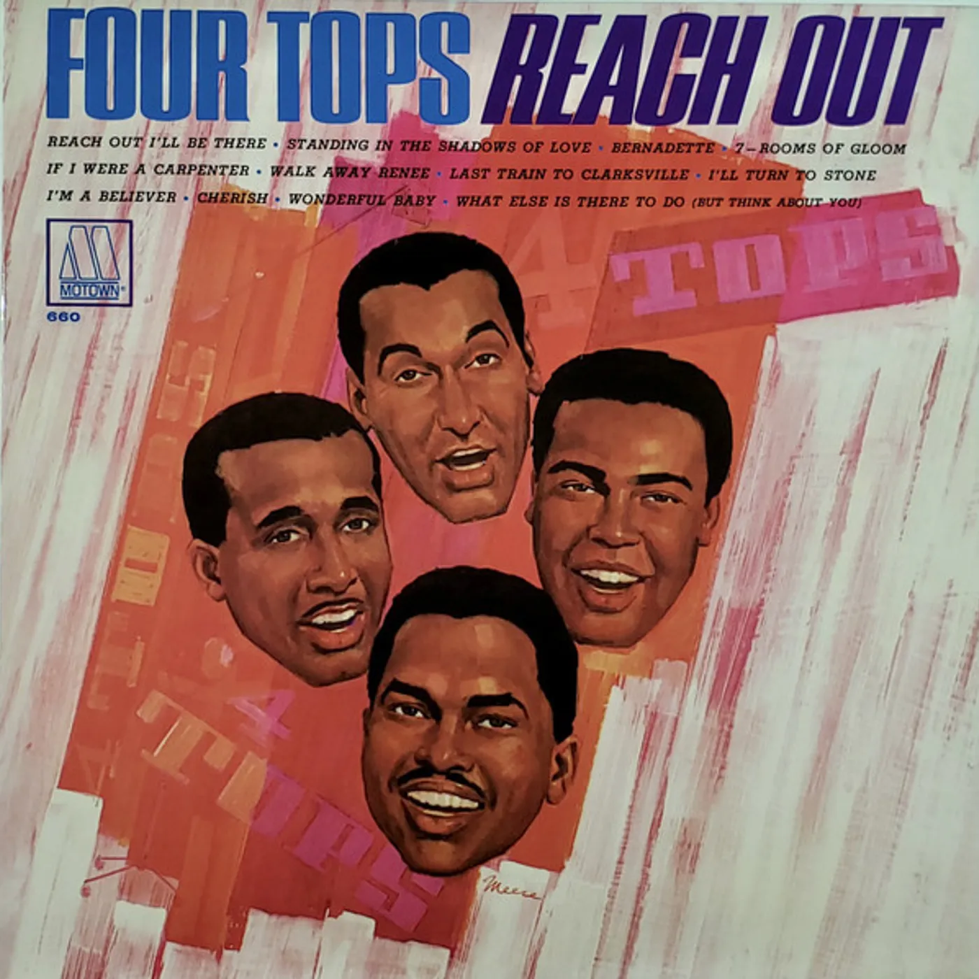 Four Tops Reach Out Vinyl Record