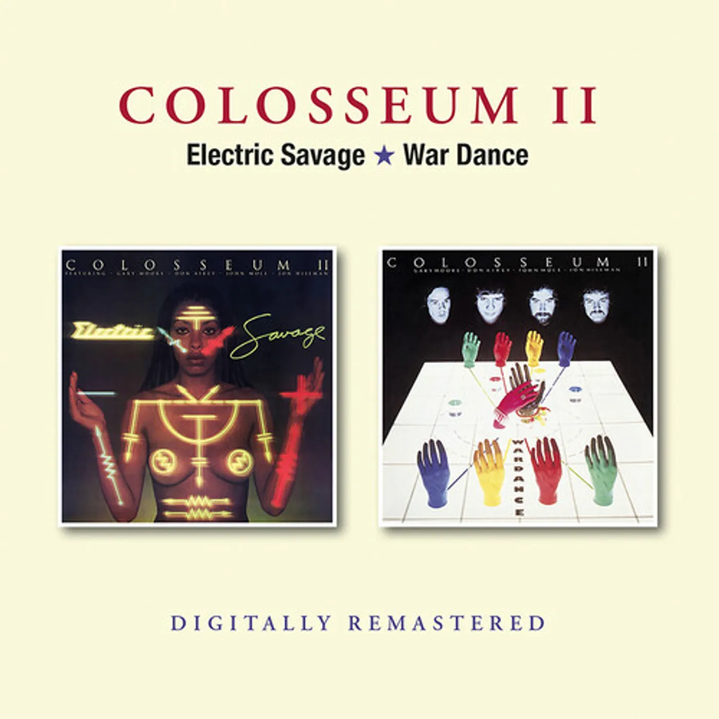 Colosseum II ELECTRIC SAVAGE / WAR DANCE CD