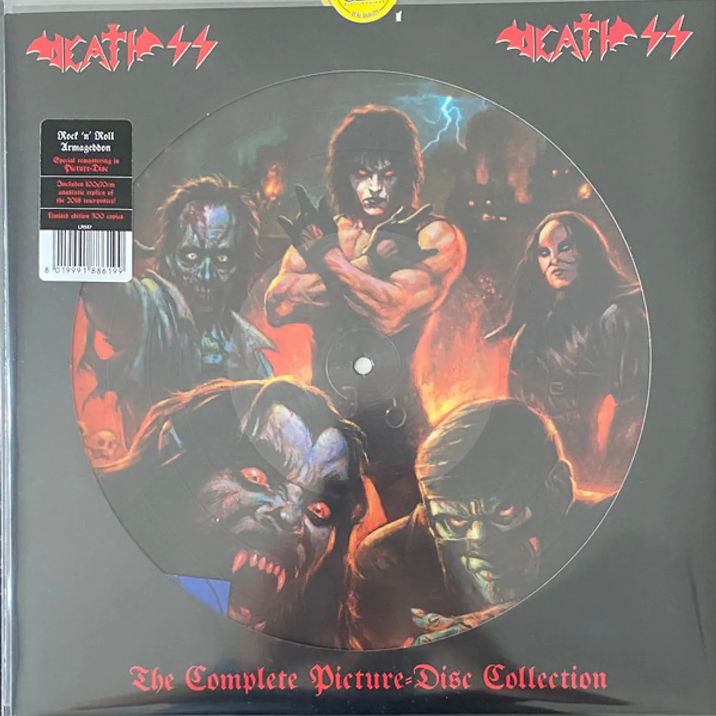 Death SS ROCK N ROLL ARMAGEDDON Vinyl Record