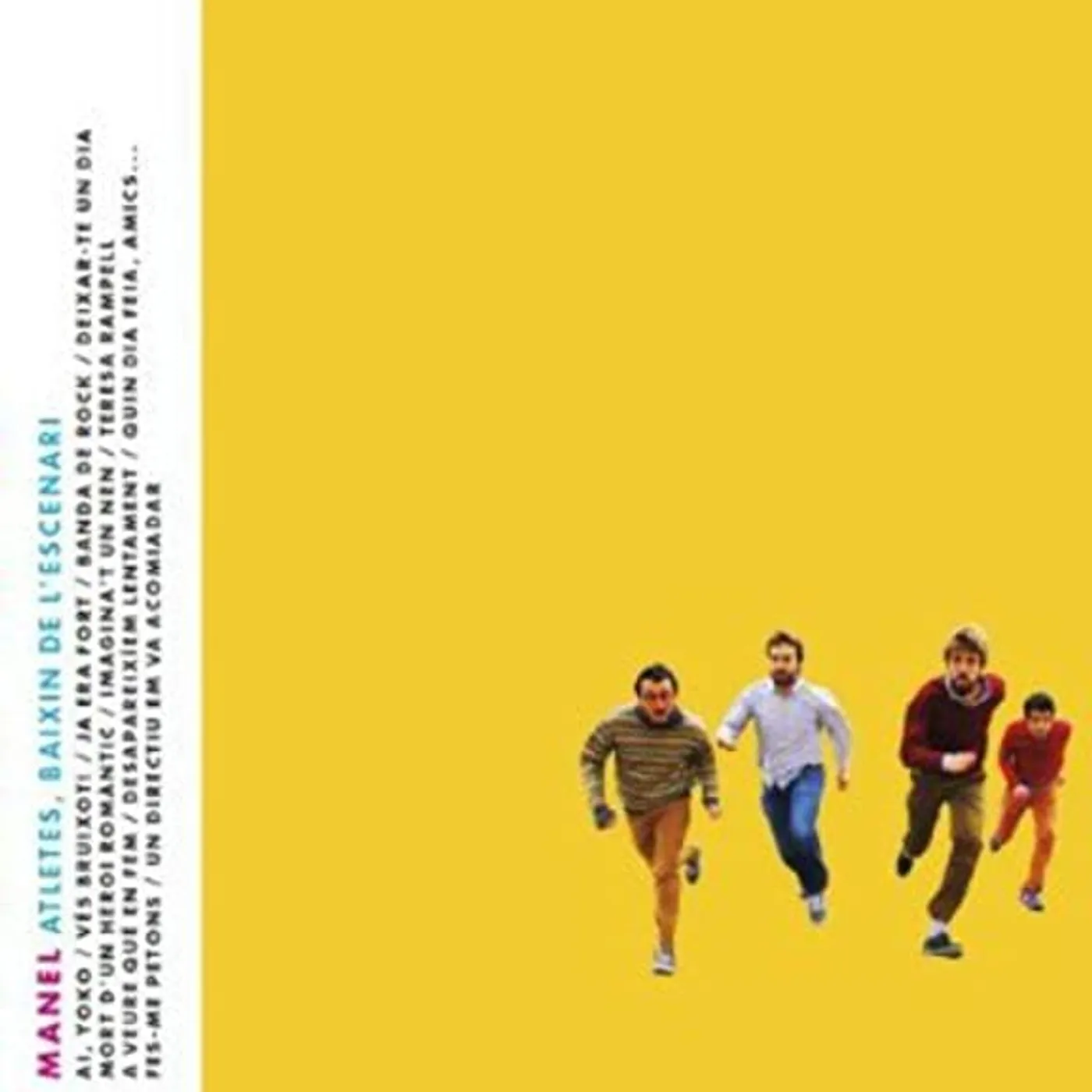 Manel ATLETES BAIXIN DE L'ESCENARI Vinyl Record