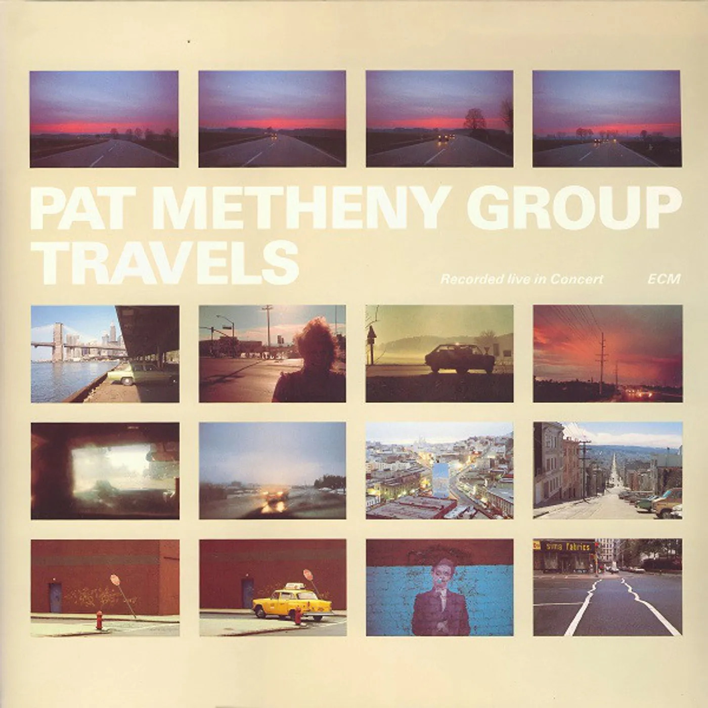 Pat Metheny Group TRAVELS Vinyl Record