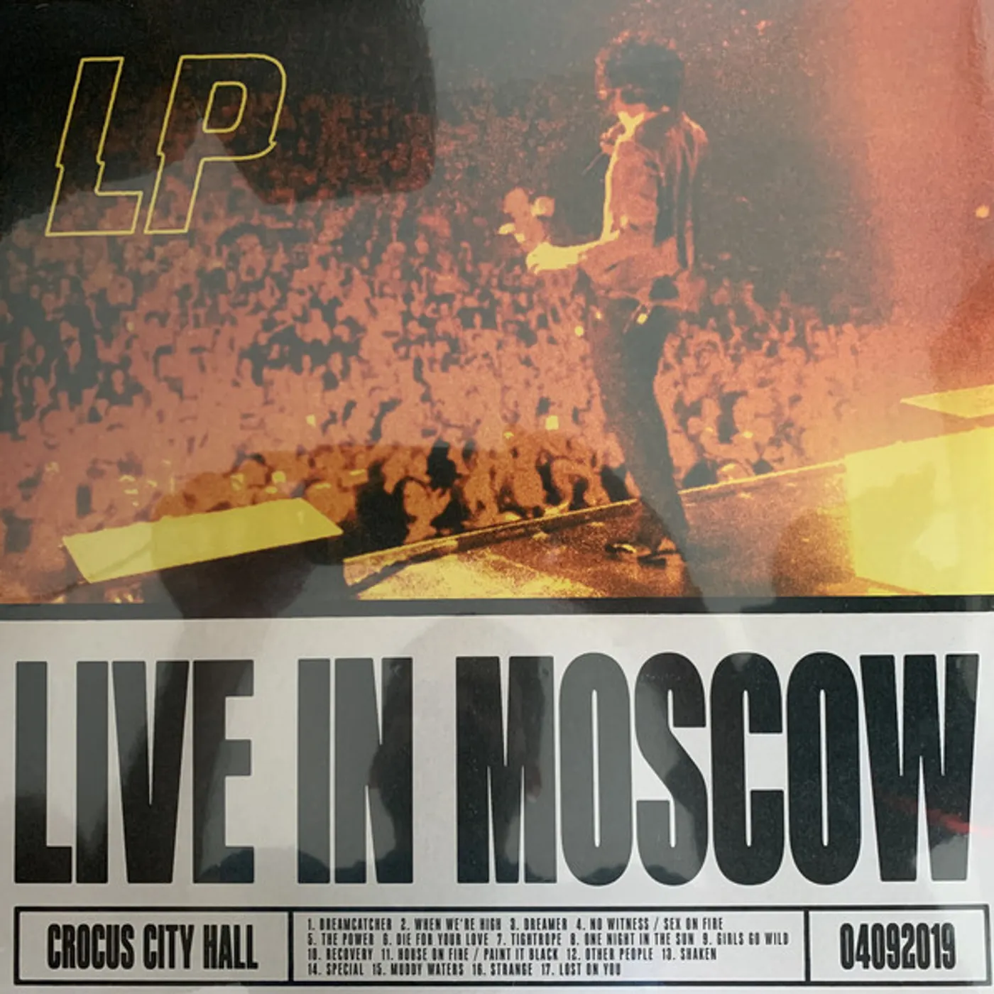 LP Live In Moscow Vinyl Record