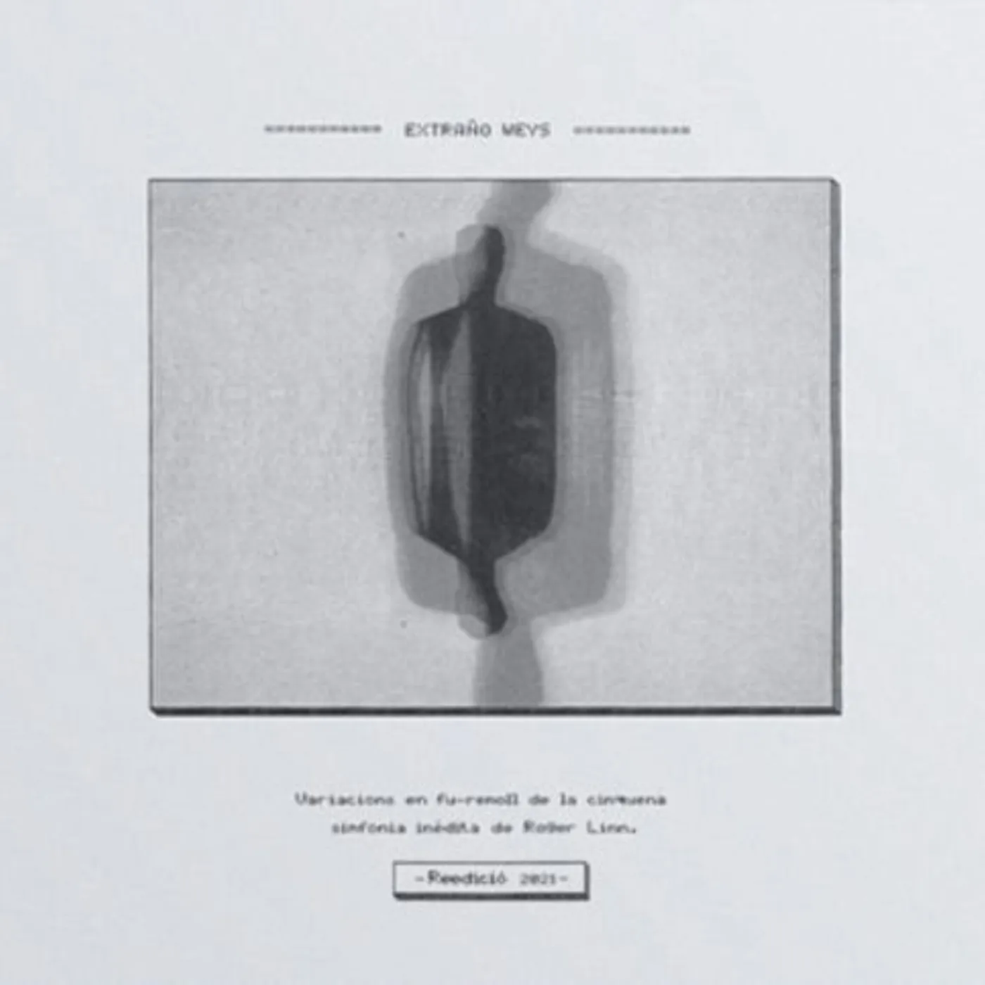 Extraño Weys VARIACIONS EN FU: REMOLL DE LA 5A SIMFONIA INEDITA Vinyl Record