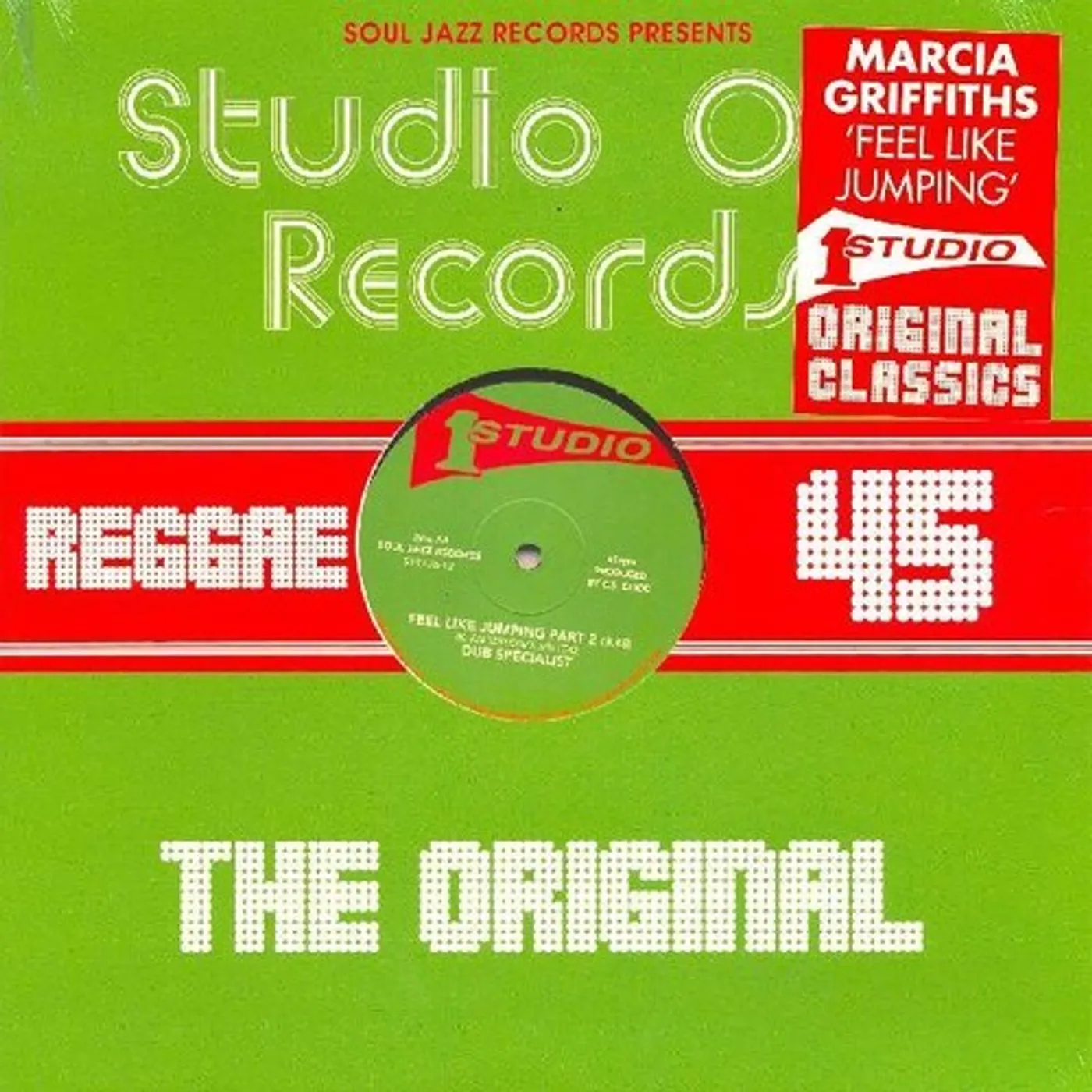 Marcia Griffiths FEEL LIKE JUMPING Vinyl Record