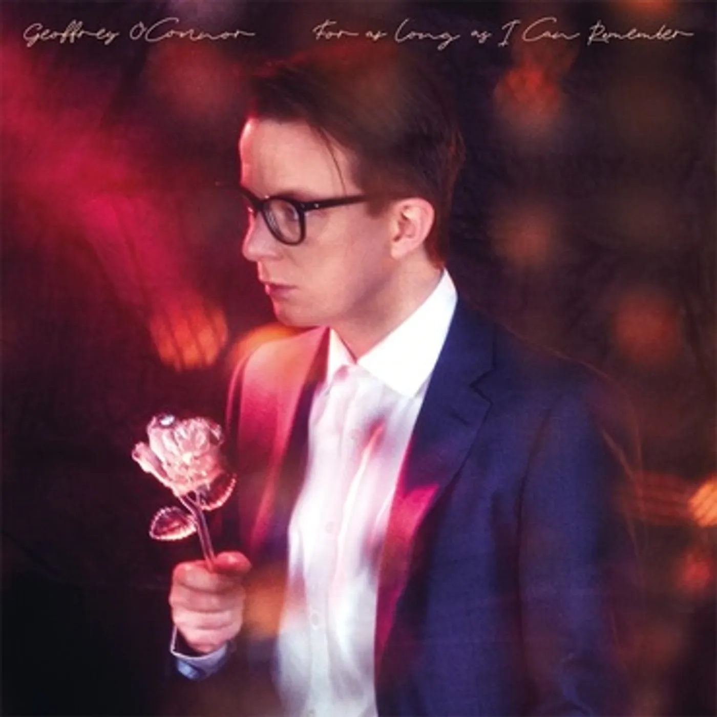 Geoffrey O'Connor FOR AS LONG AS I CAN REMEMBER (GREY & WHITE MARBLE VINYL) Vinyl Record