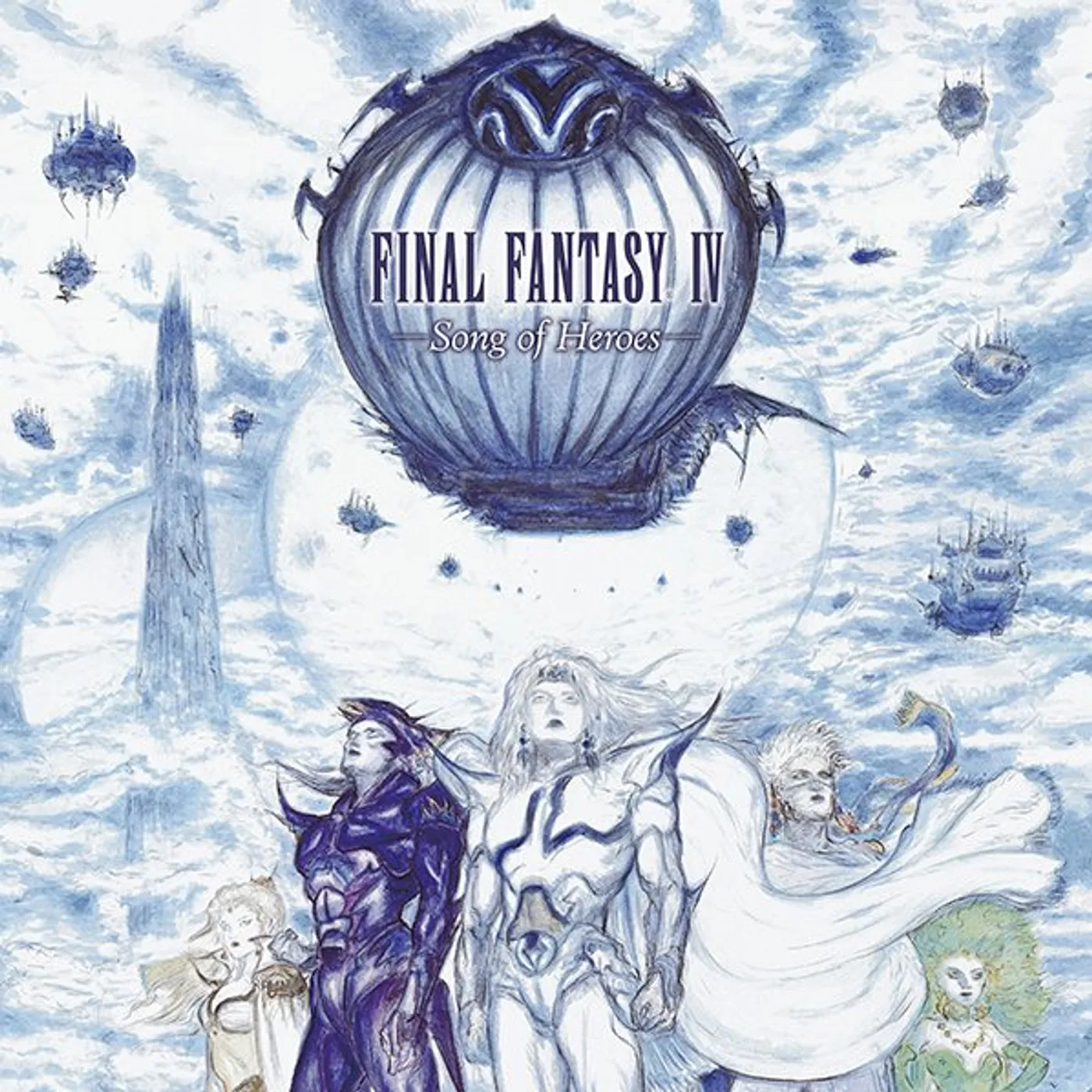 Game Music FINAL FANTASY 4 (SONG OF HEROES) / Original Soundtrack Vinyl Record