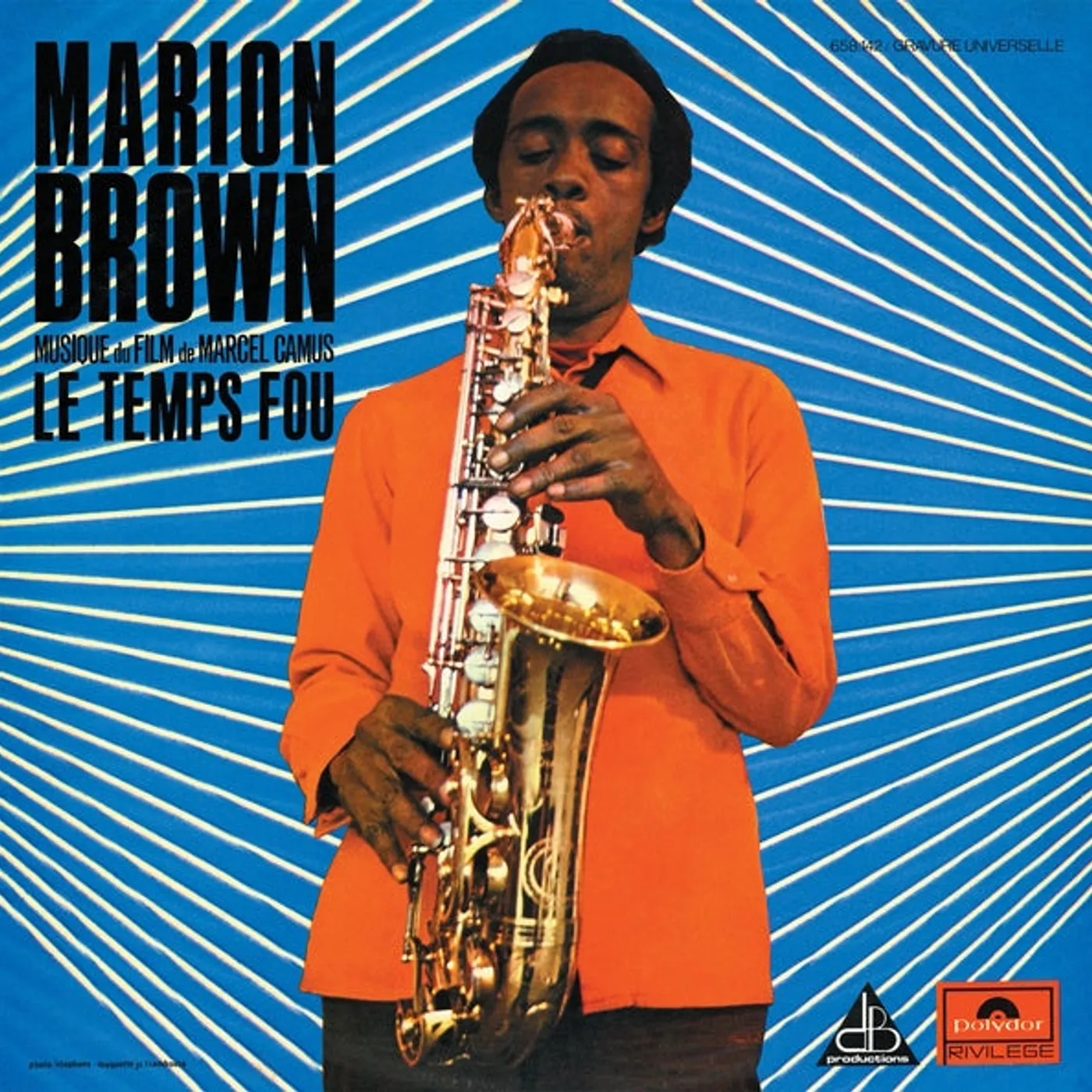Marion Brown LE TEMPS FOU Vinyl Record