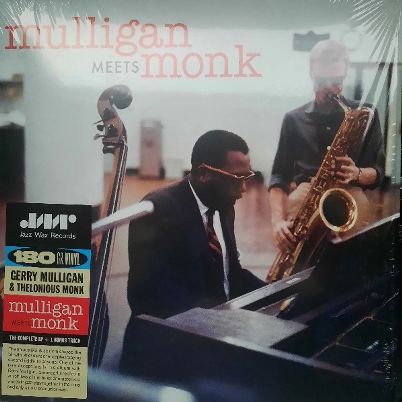 Thelonious Monk And Gerry Mulligan GERRY MULLIGAN MEETS MONK Vinyl Record