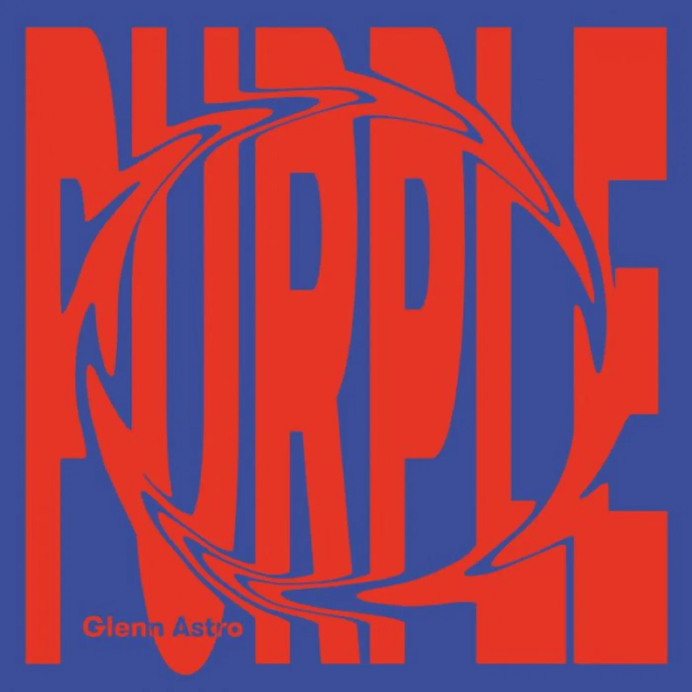 Glenn Astro Purple Vinyl Record