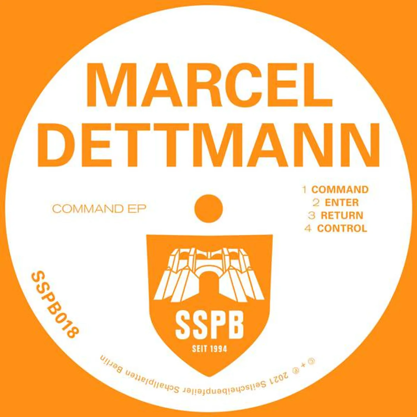 Marcel Dettmann COMMAND Vinyl Record